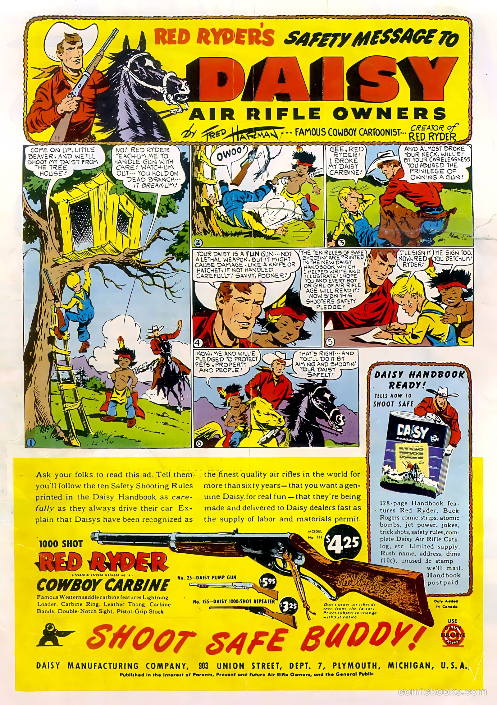 Calling All Boys #10 (1947) — page 52 of 52