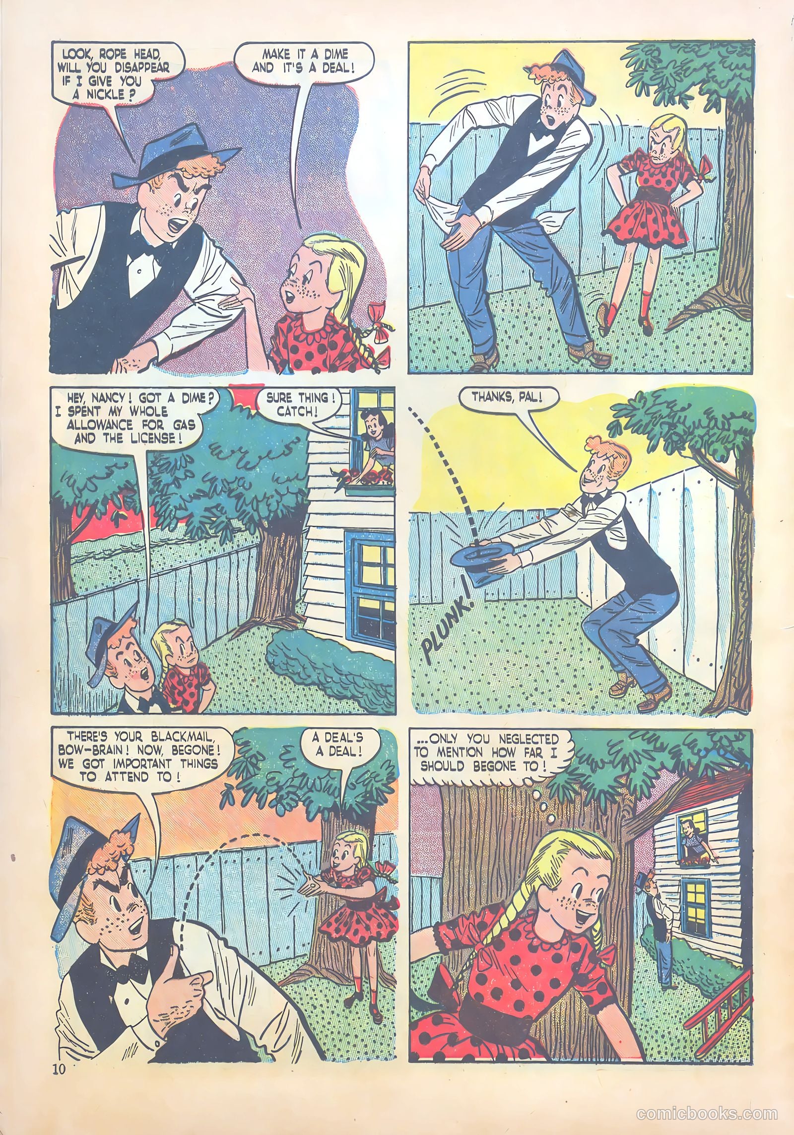Calling All Boys #11 (1947) — page 10 of 51