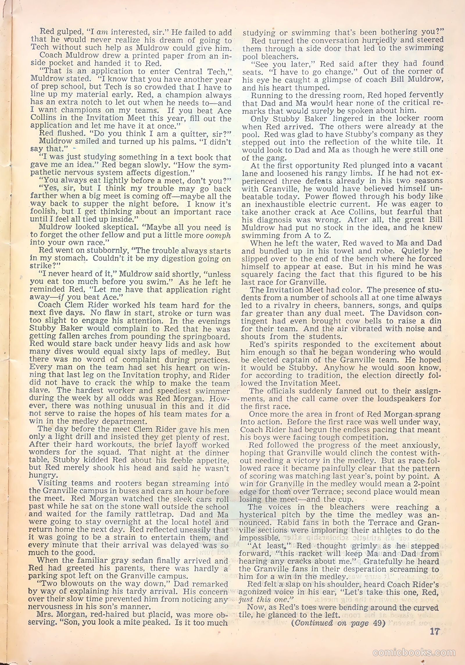 Calling All Boys #11 (1947) — page 17 of 51