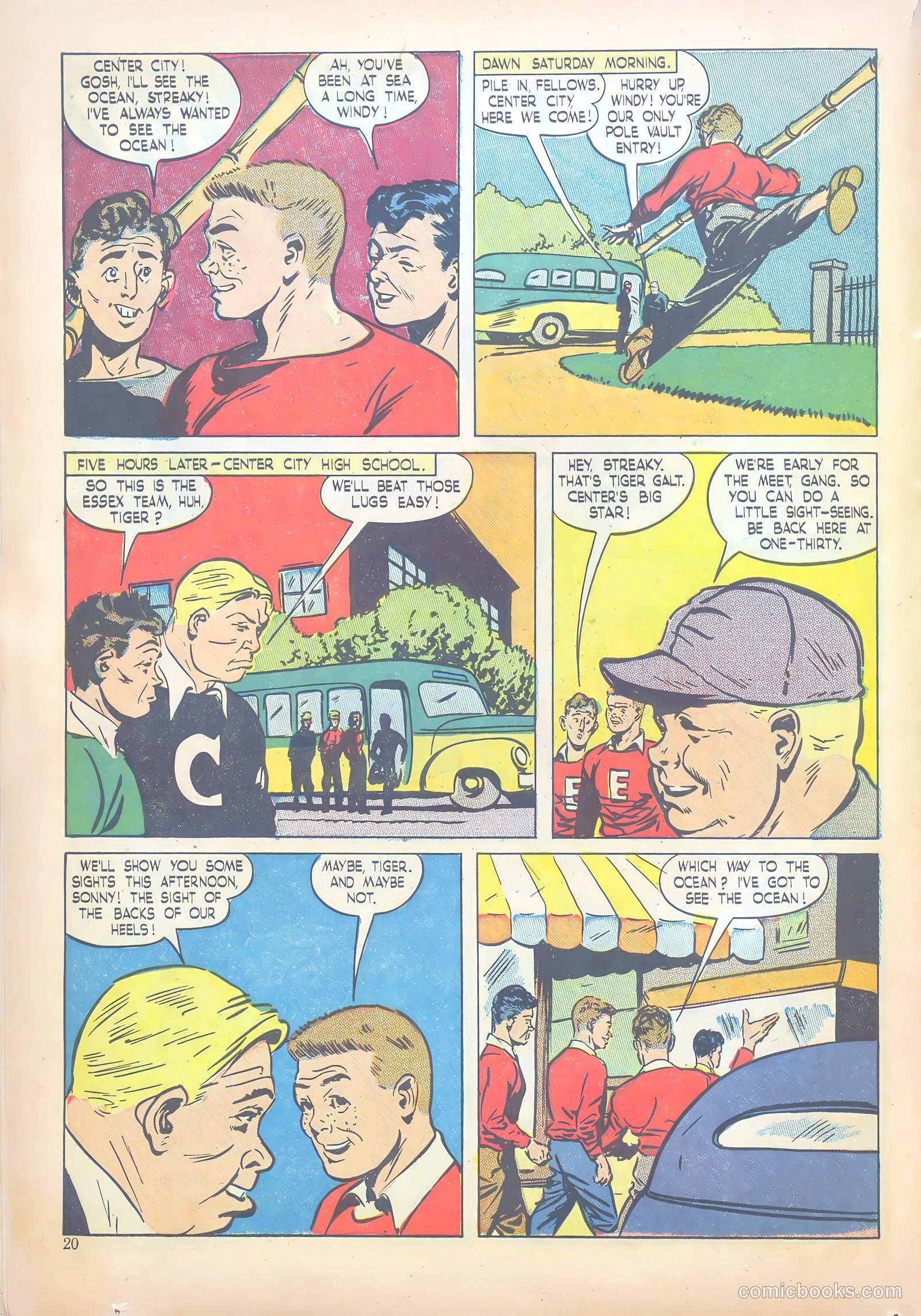 Calling All Boys #11 (1947) — page 20 of 51