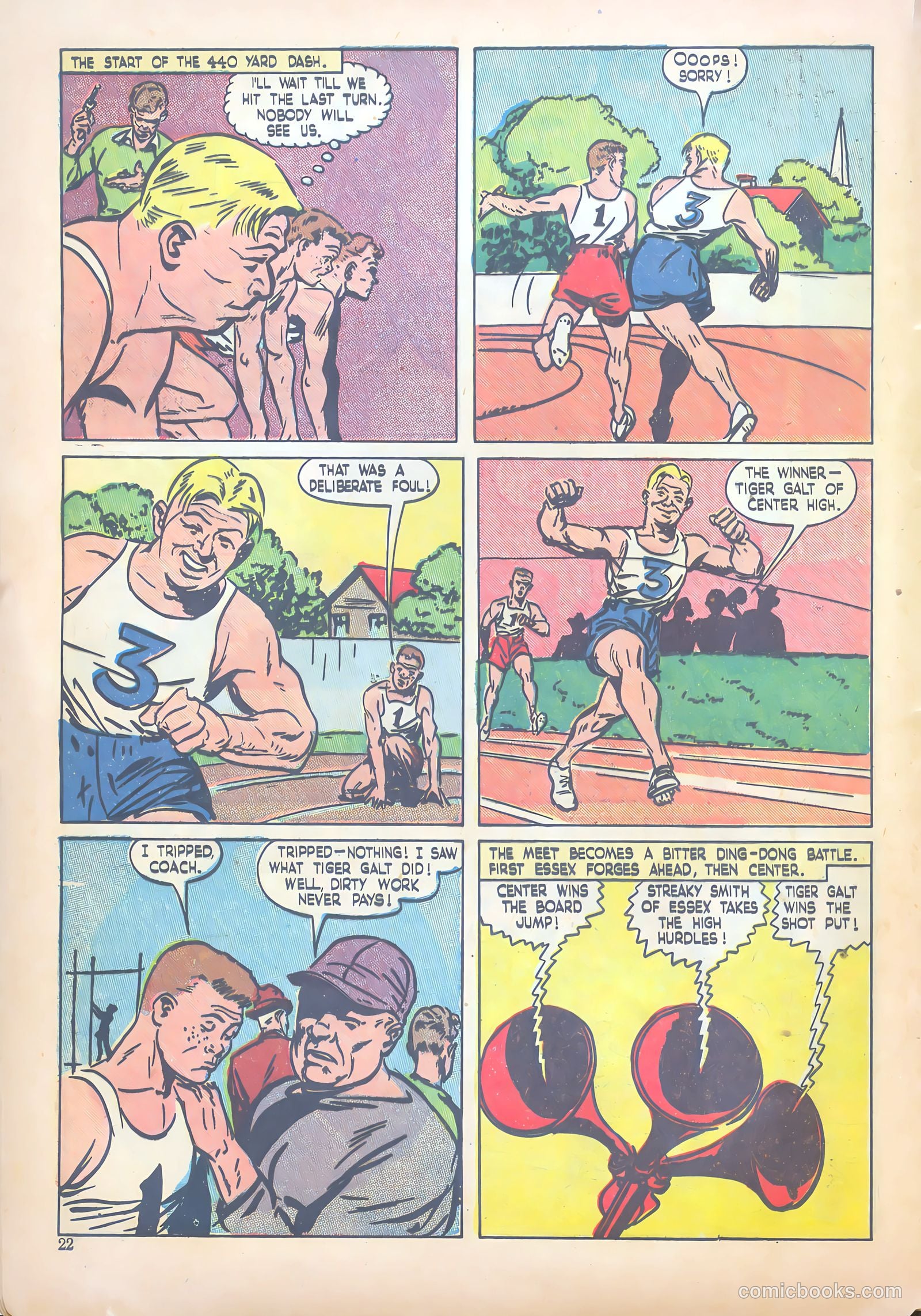 Calling All Boys #11 (1947) — page 22 of 51
