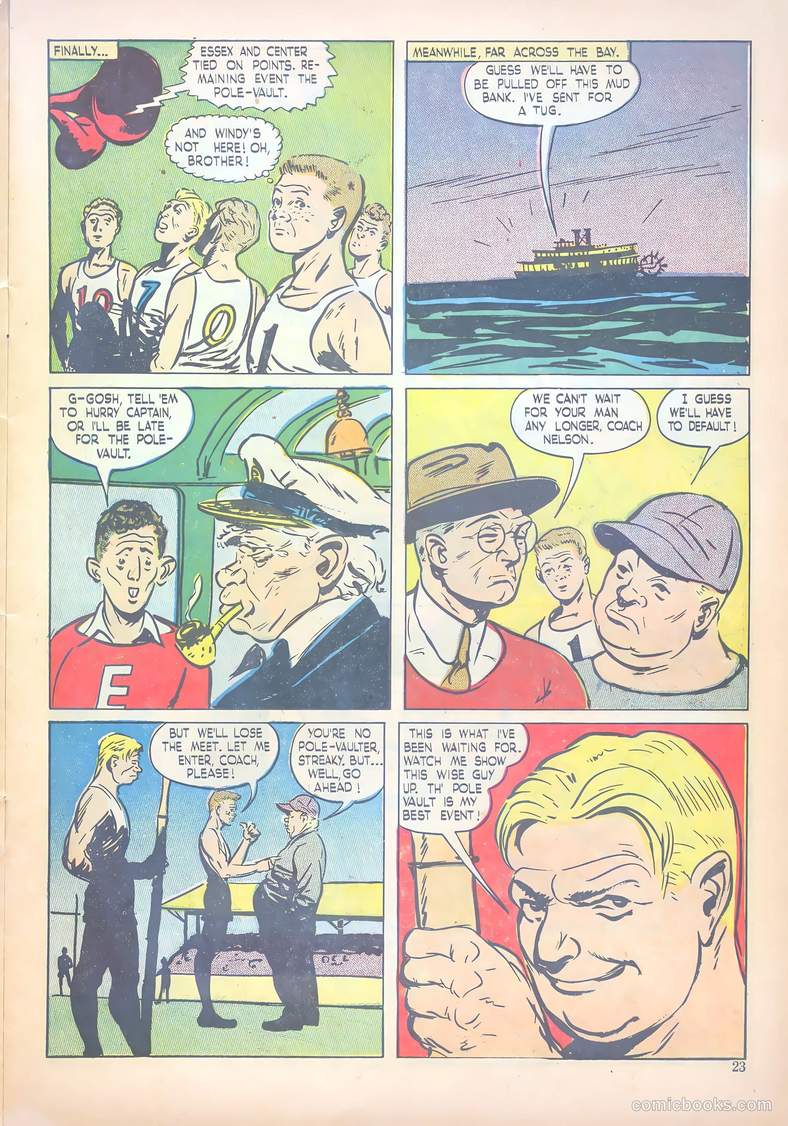 Calling All Boys #11 (1947) — page 23 of 51