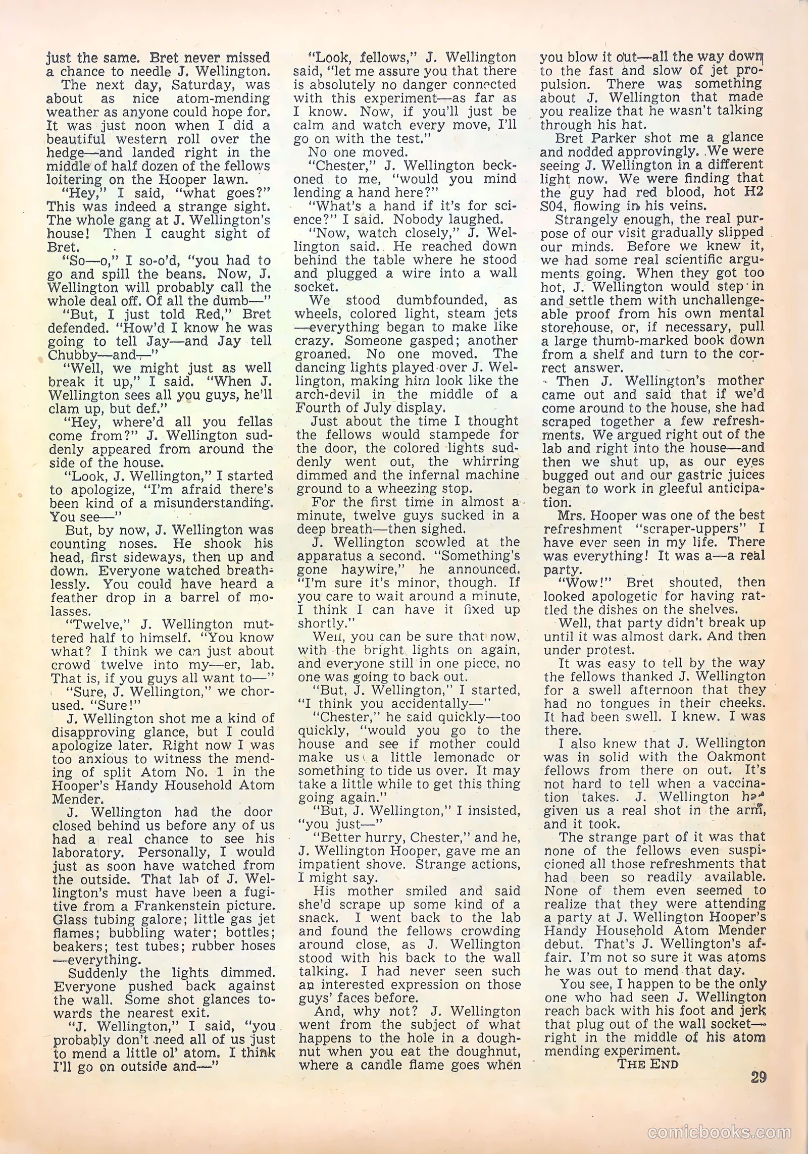 Calling All Boys #11 (1947) — page 28 of 51