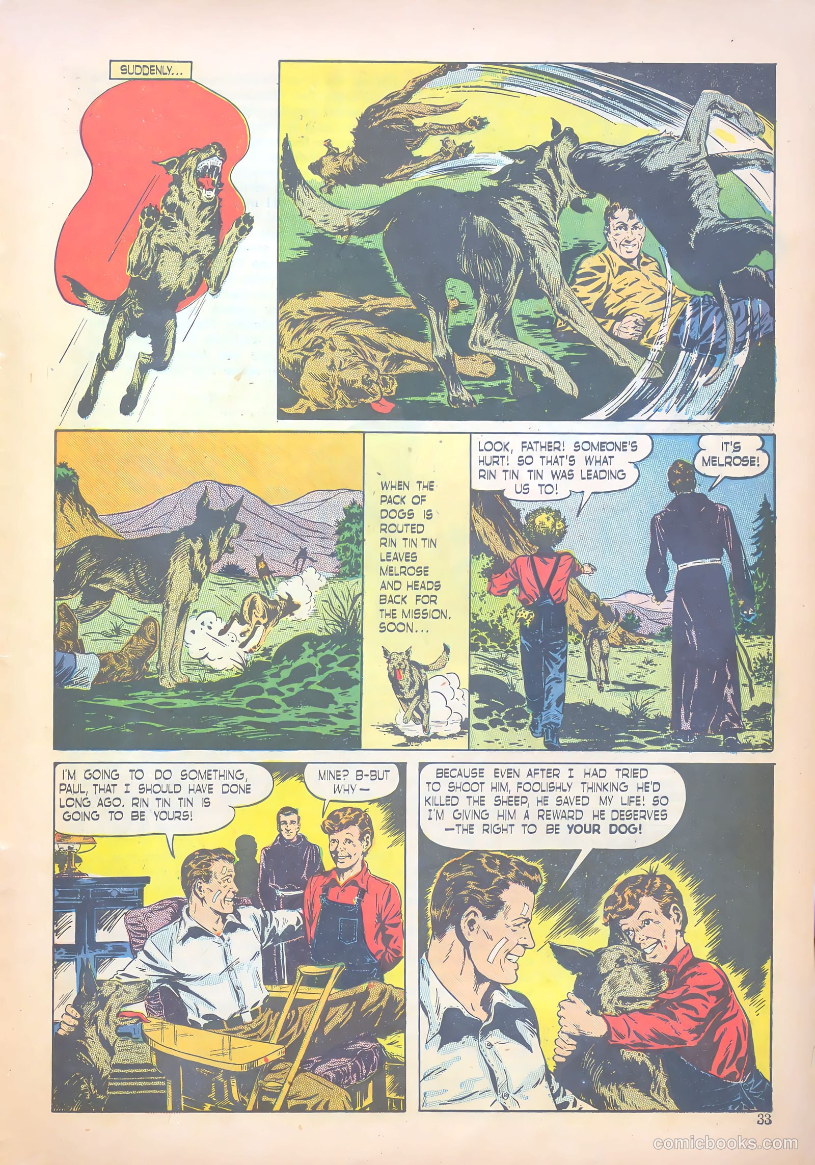 Calling All Boys #11 (1947) — page 32 of 51