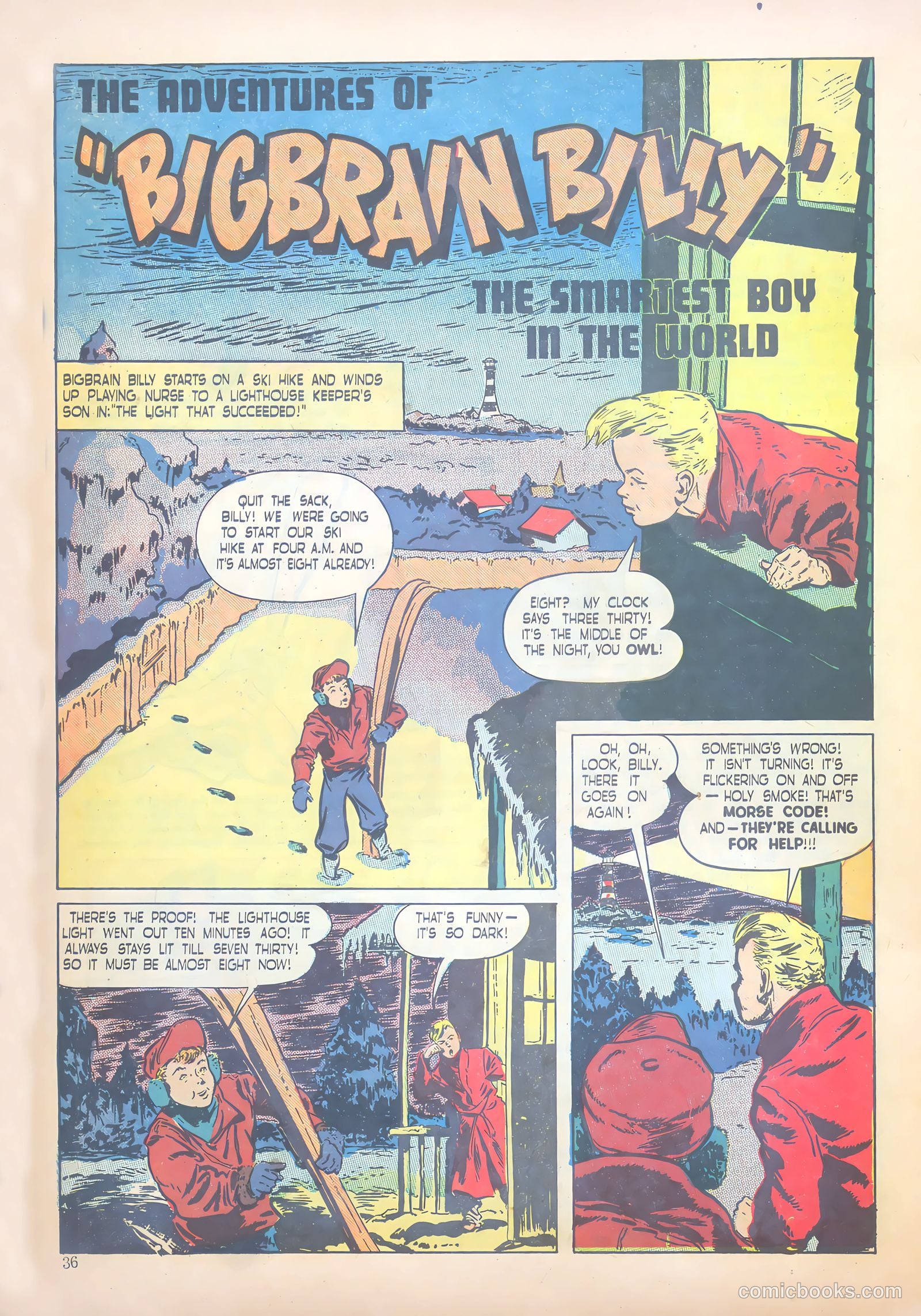 Calling All Boys #11 (1947) — page 35 of 51