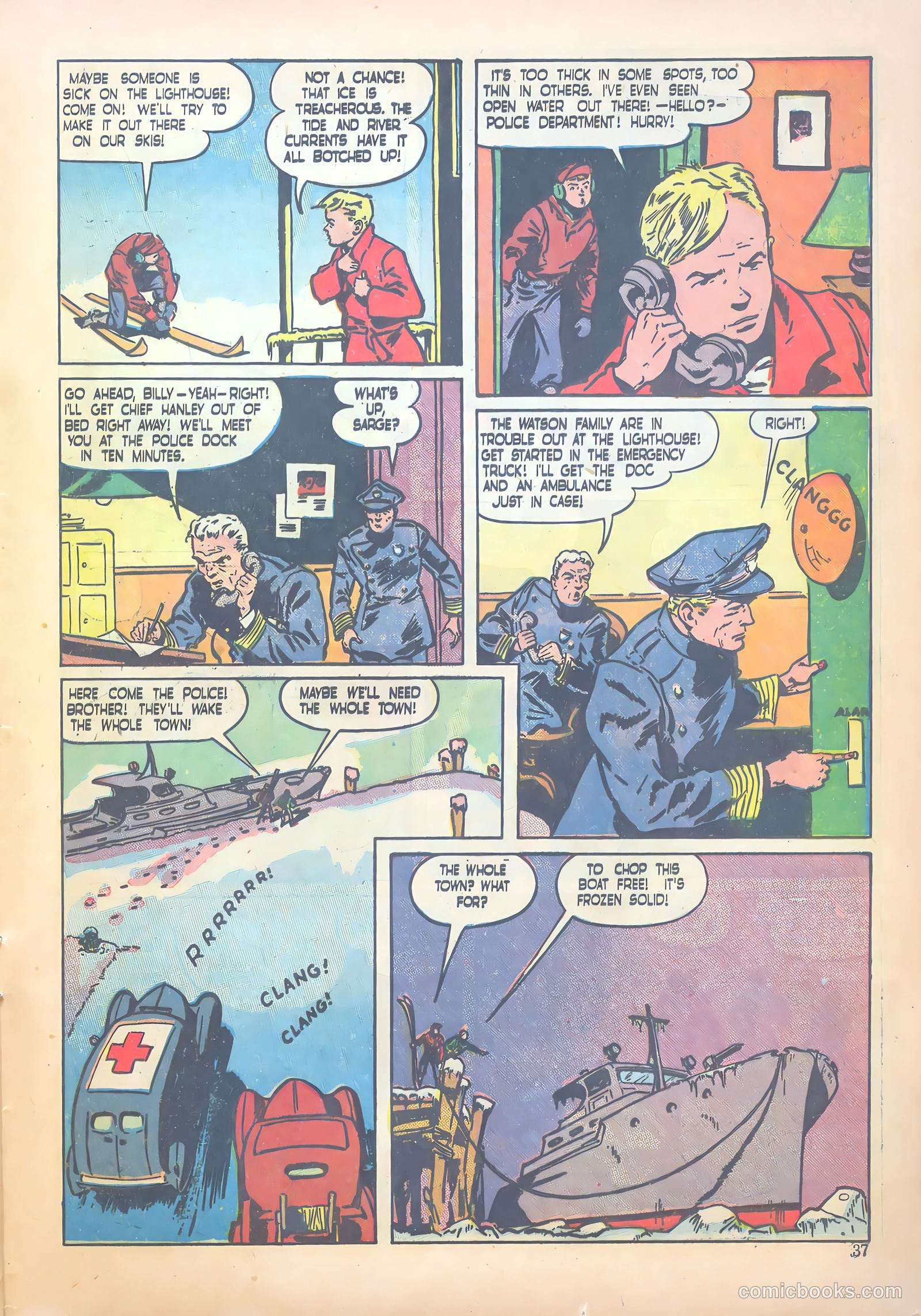 Calling All Boys #11 (1947) — page 36 of 51