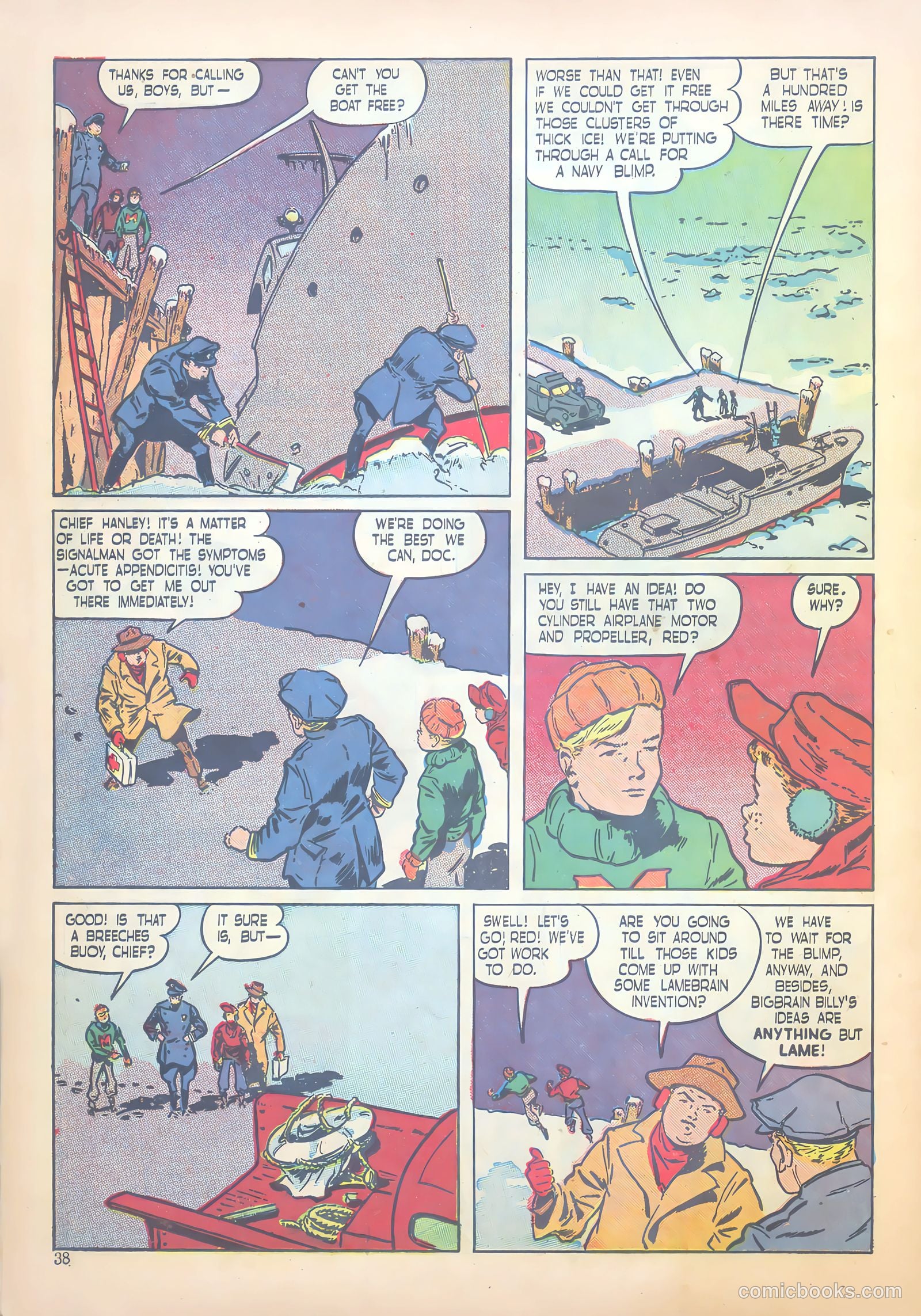 Calling All Boys #11 (1947) — page 37 of 51