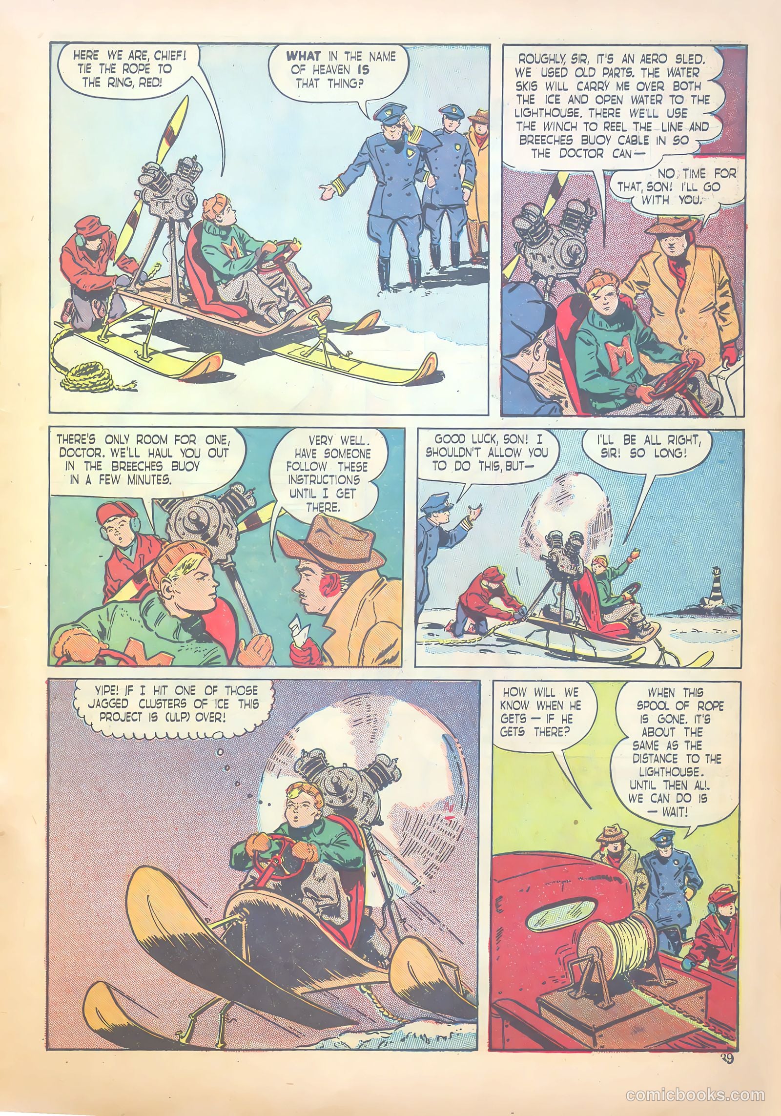 Calling All Boys #11 (1947) — page 38 of 51