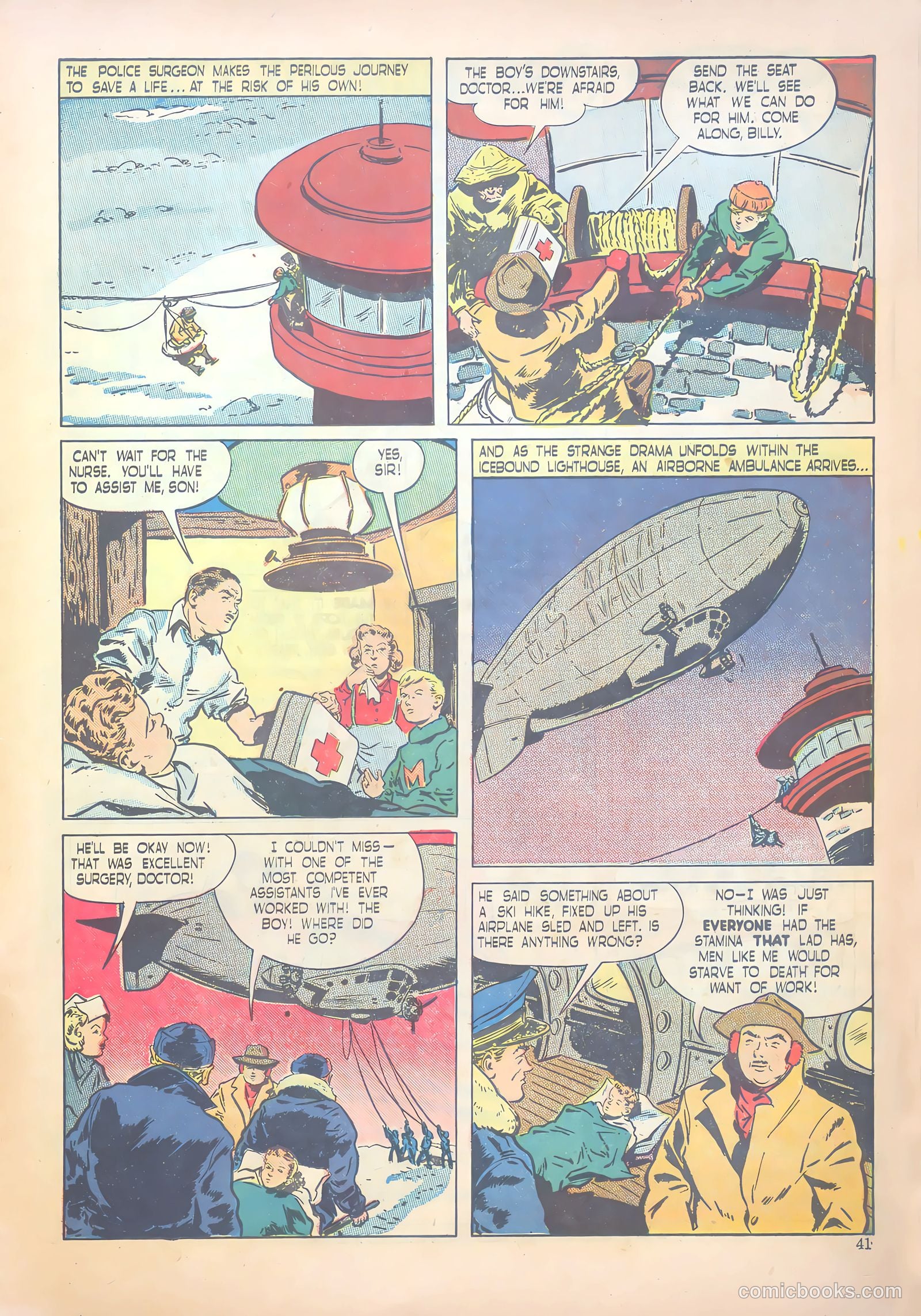 Calling All Boys #11 (1947) — page 40 of 51