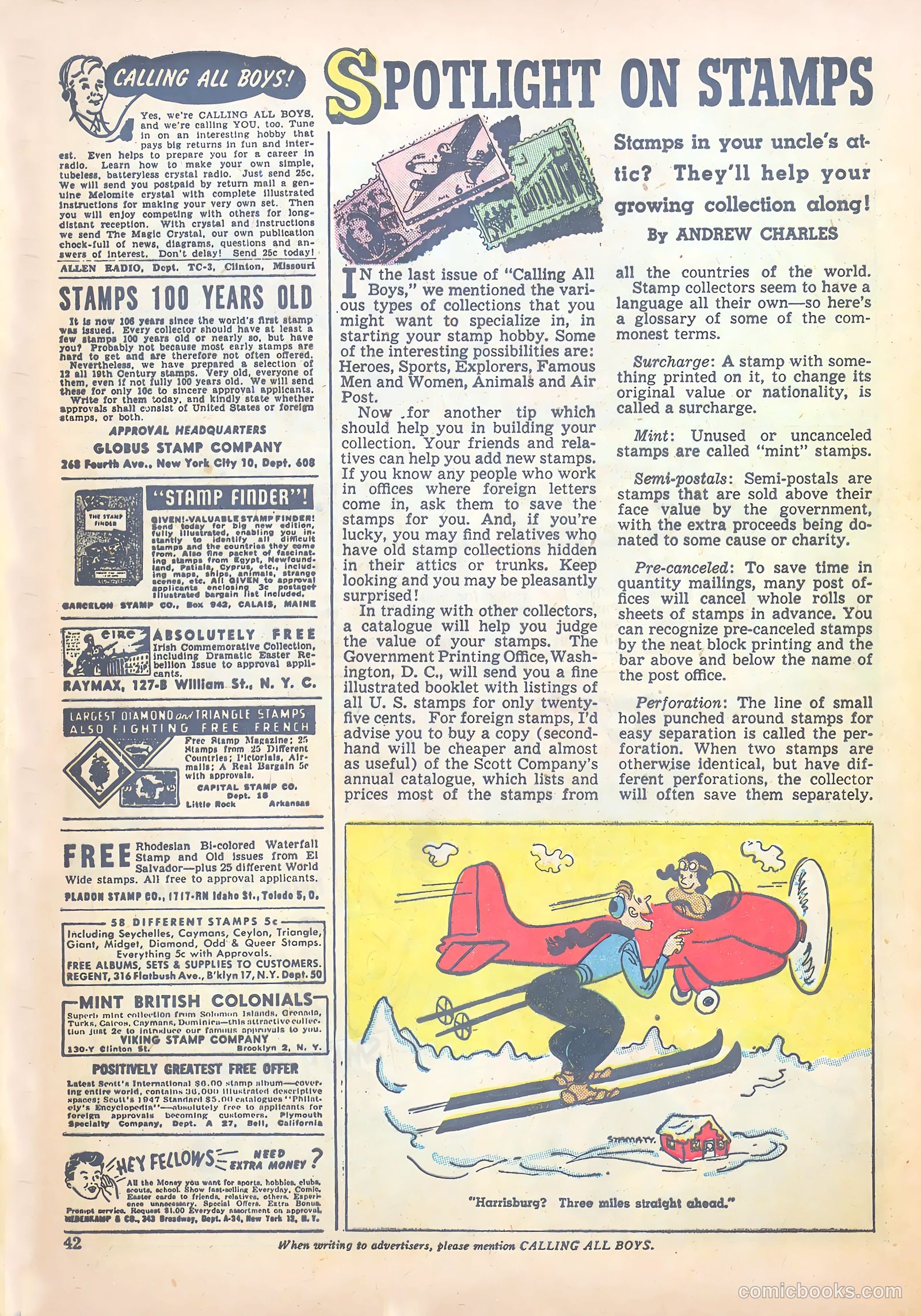 Calling All Boys #11 (1947) — page 41 of 51