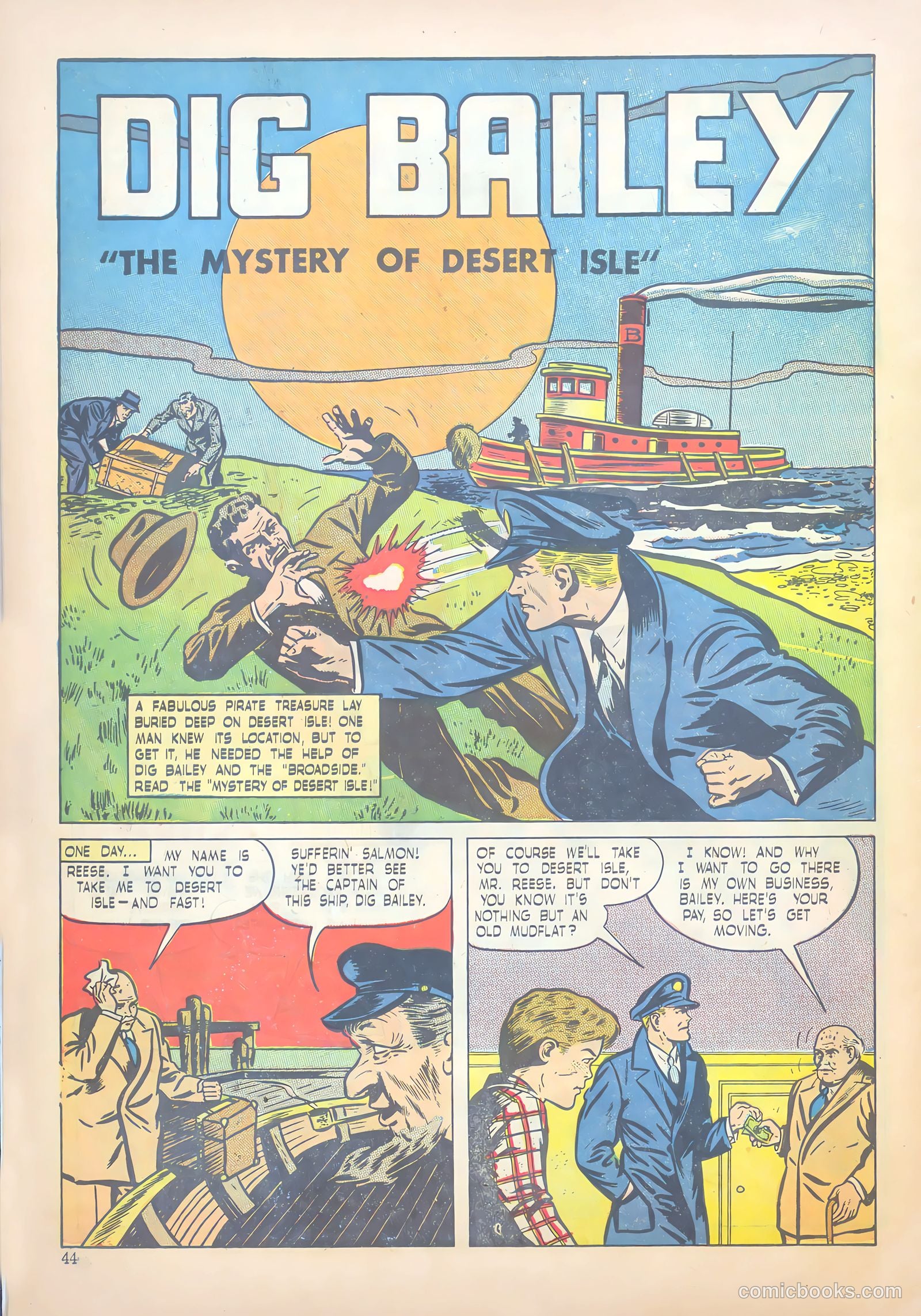 Calling All Boys #11 (1947) — page 43 of 51