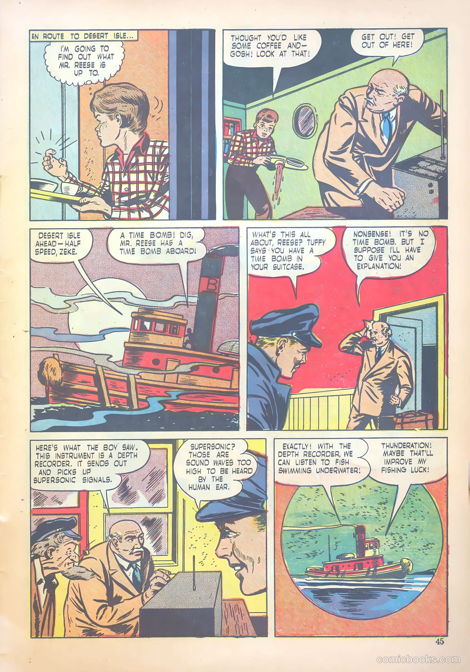 Calling All Boys #11 (1947) — page 44 of 51