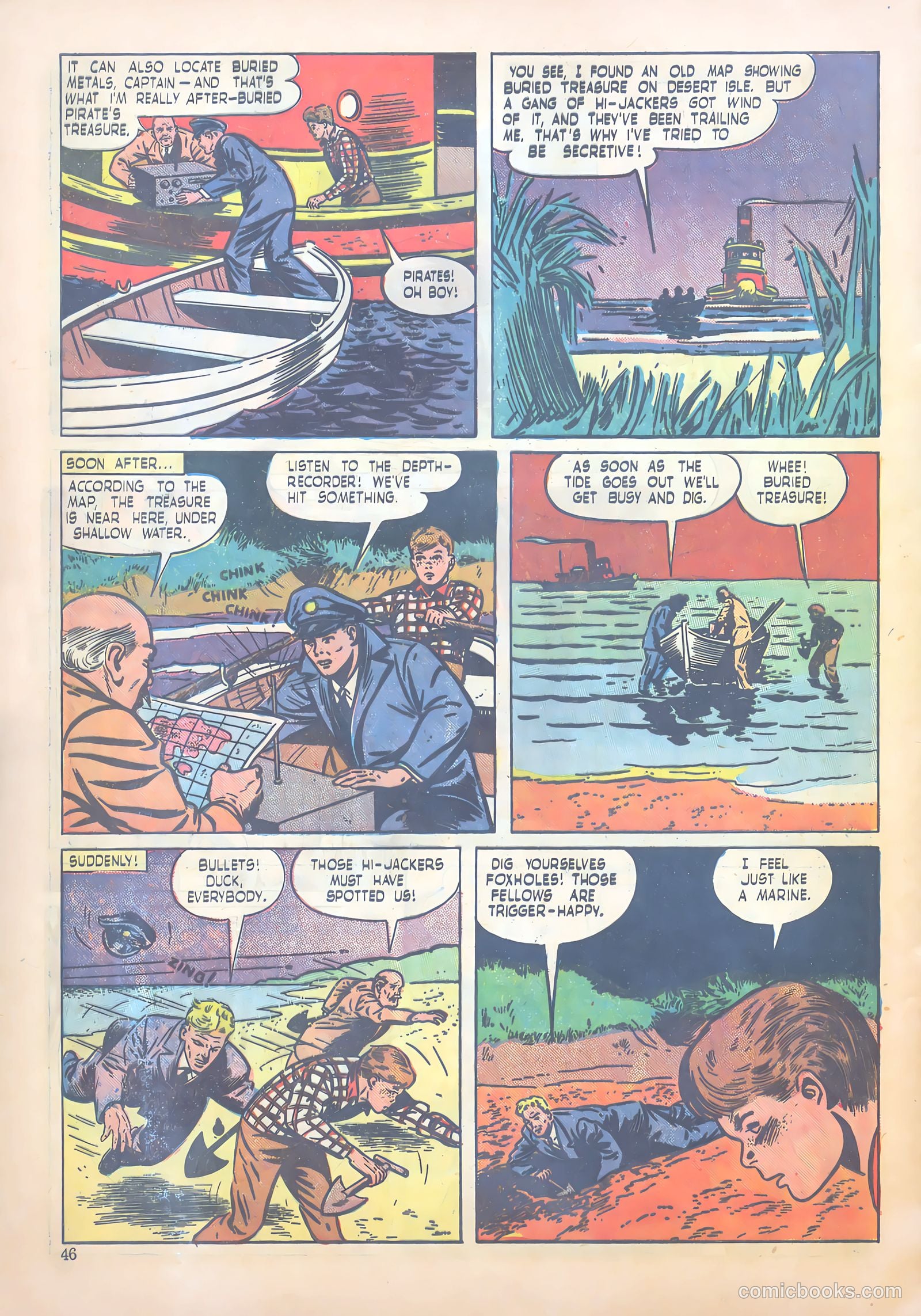 Calling All Boys #11 (1947) — page 45 of 51