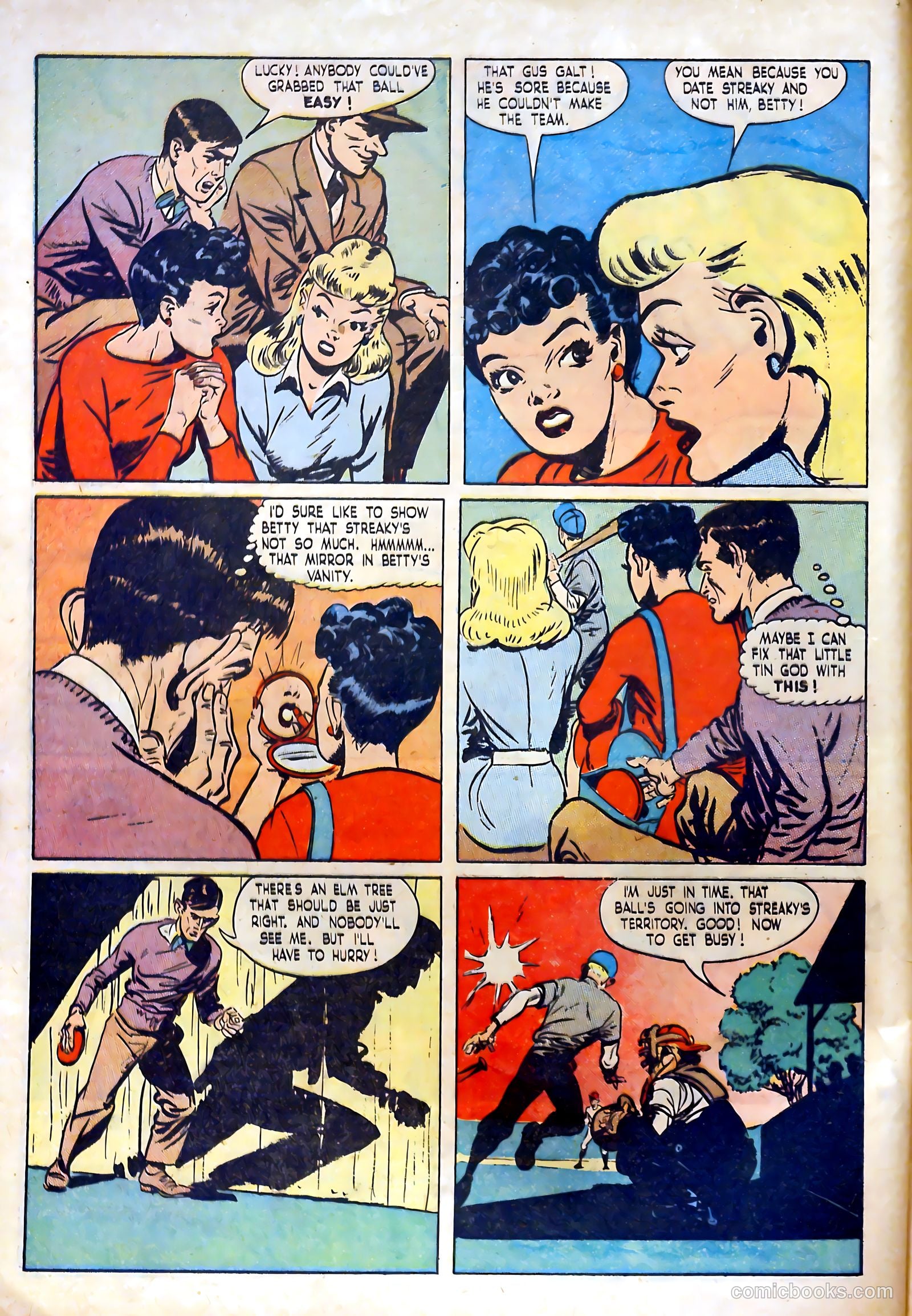 Calling All Boys #12 (1947) — page 4 of 34
