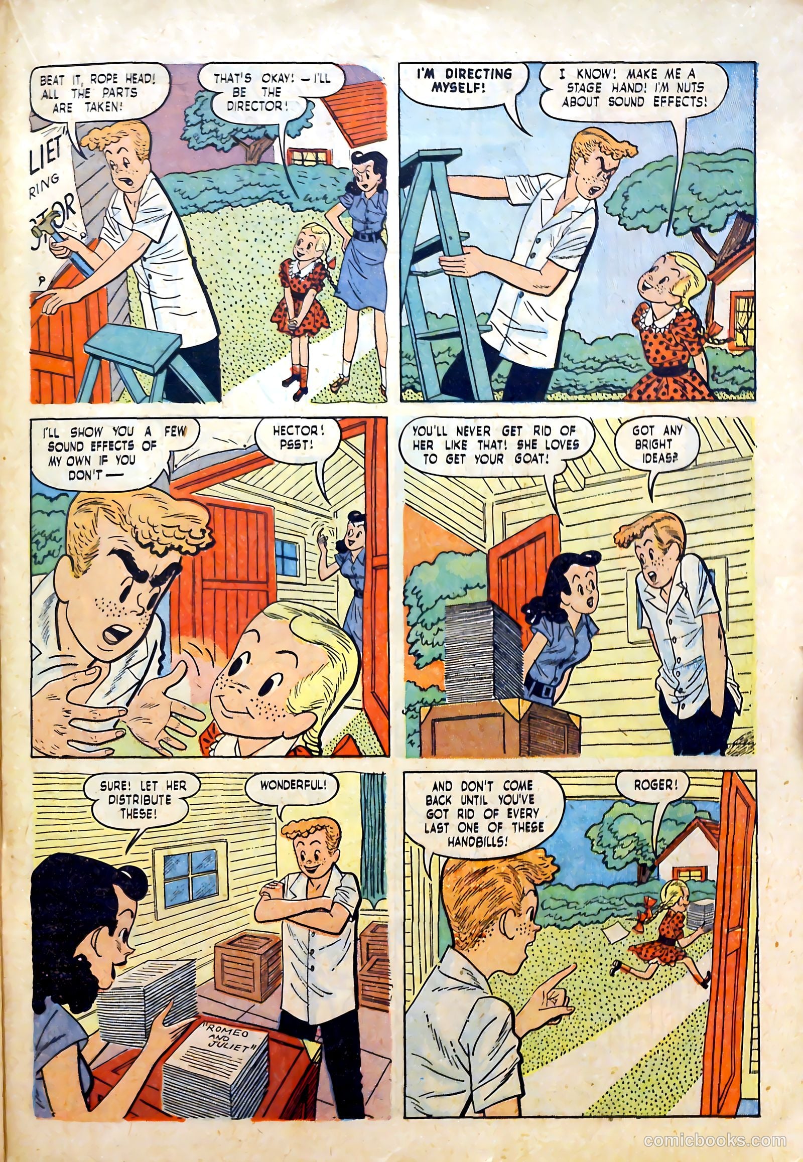 Calling All Boys #12 (1947) — page 19 of 34