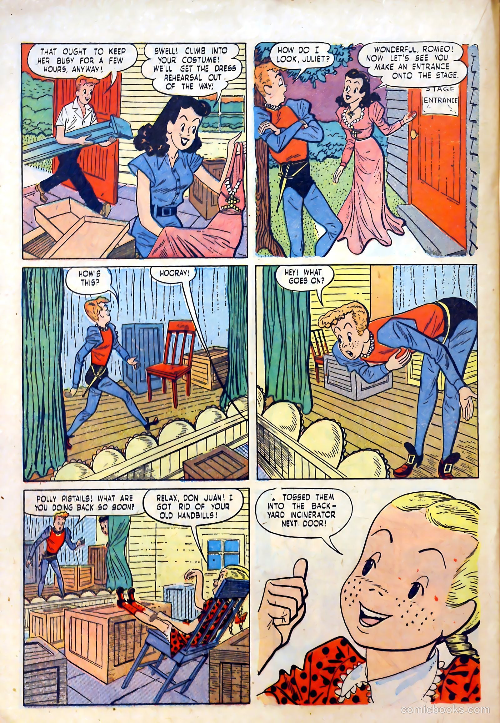 Calling All Boys #12 (1947) — page 20 of 34