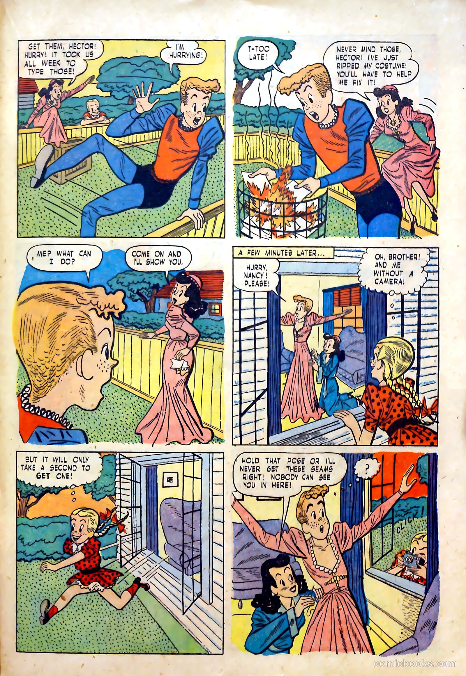 Calling All Boys #12 (1947) — page 21 of 34