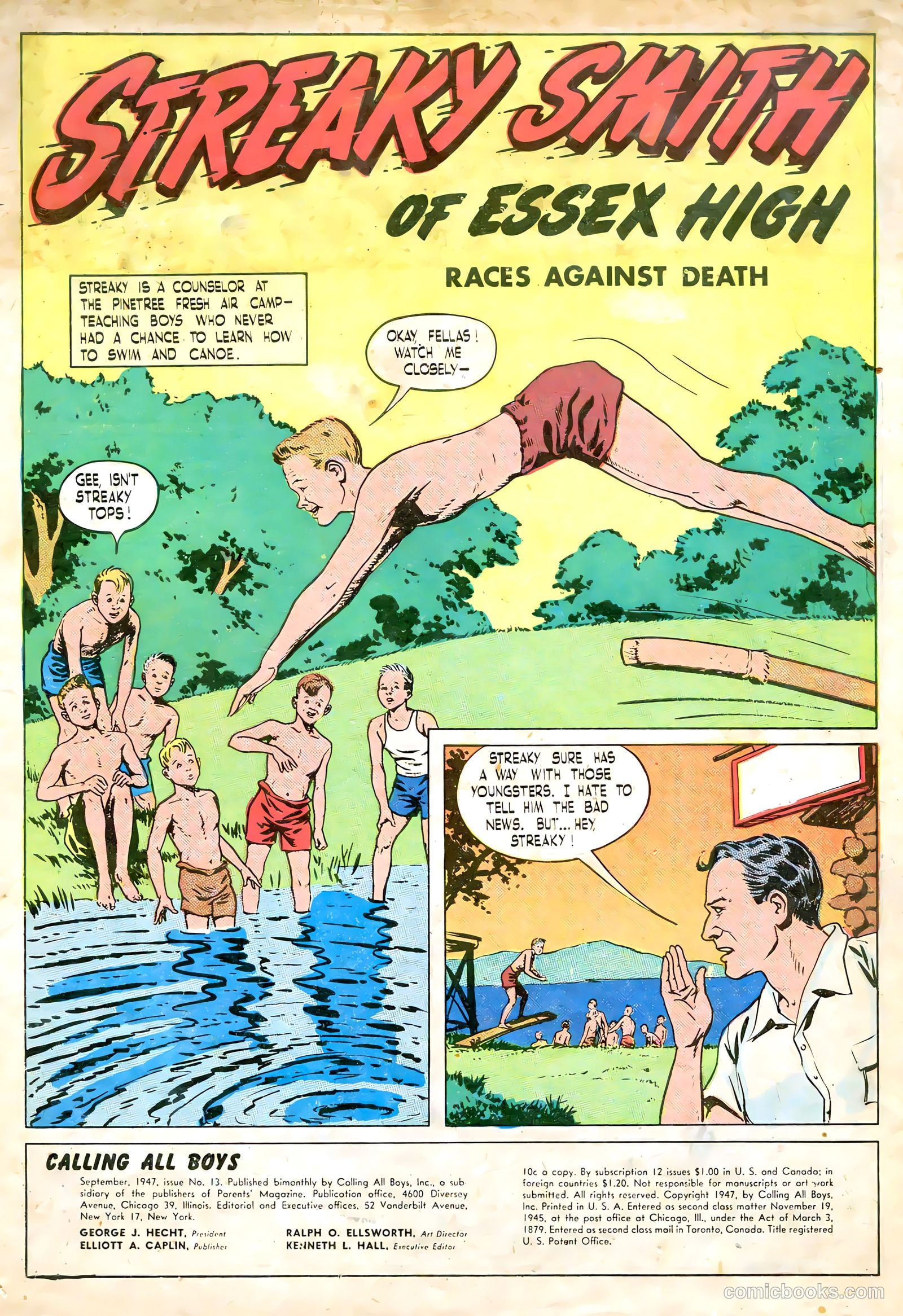 Calling All Boys #13 (1947) — page 3 of 36