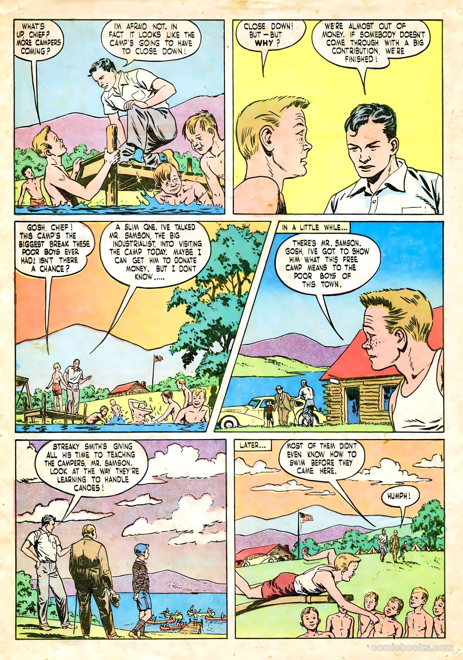 Calling All Boys #13 (1947) — page 4 of 36