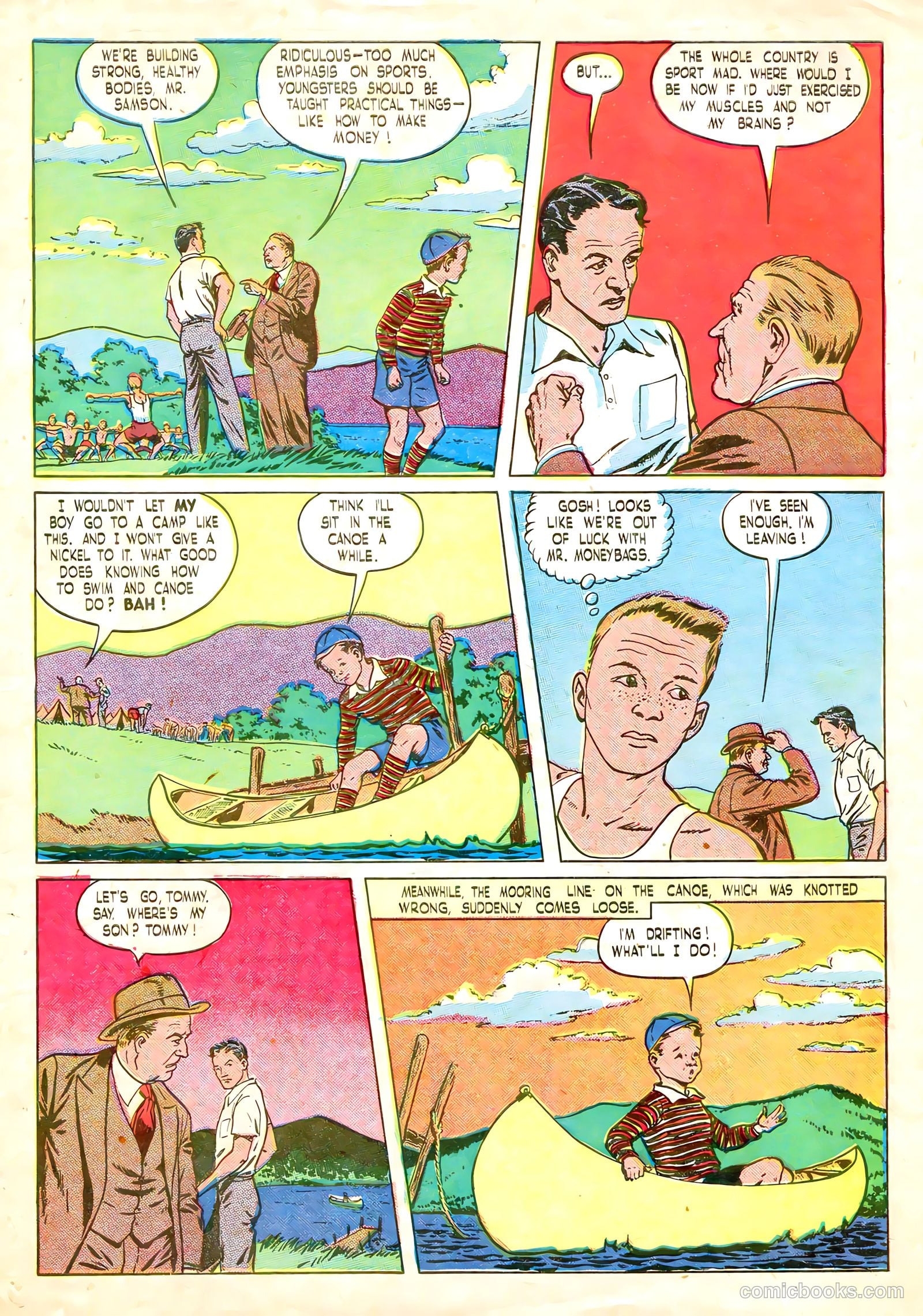 Calling All Boys #13 (1947) — page 5 of 36