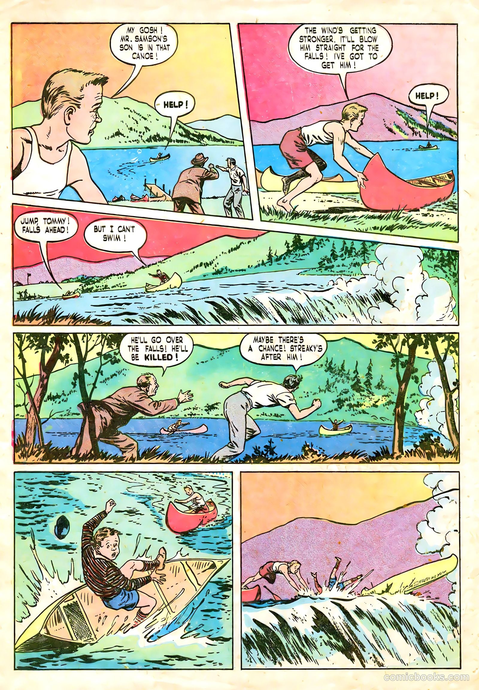 Calling All Boys #13 (1947) — page 6 of 36
