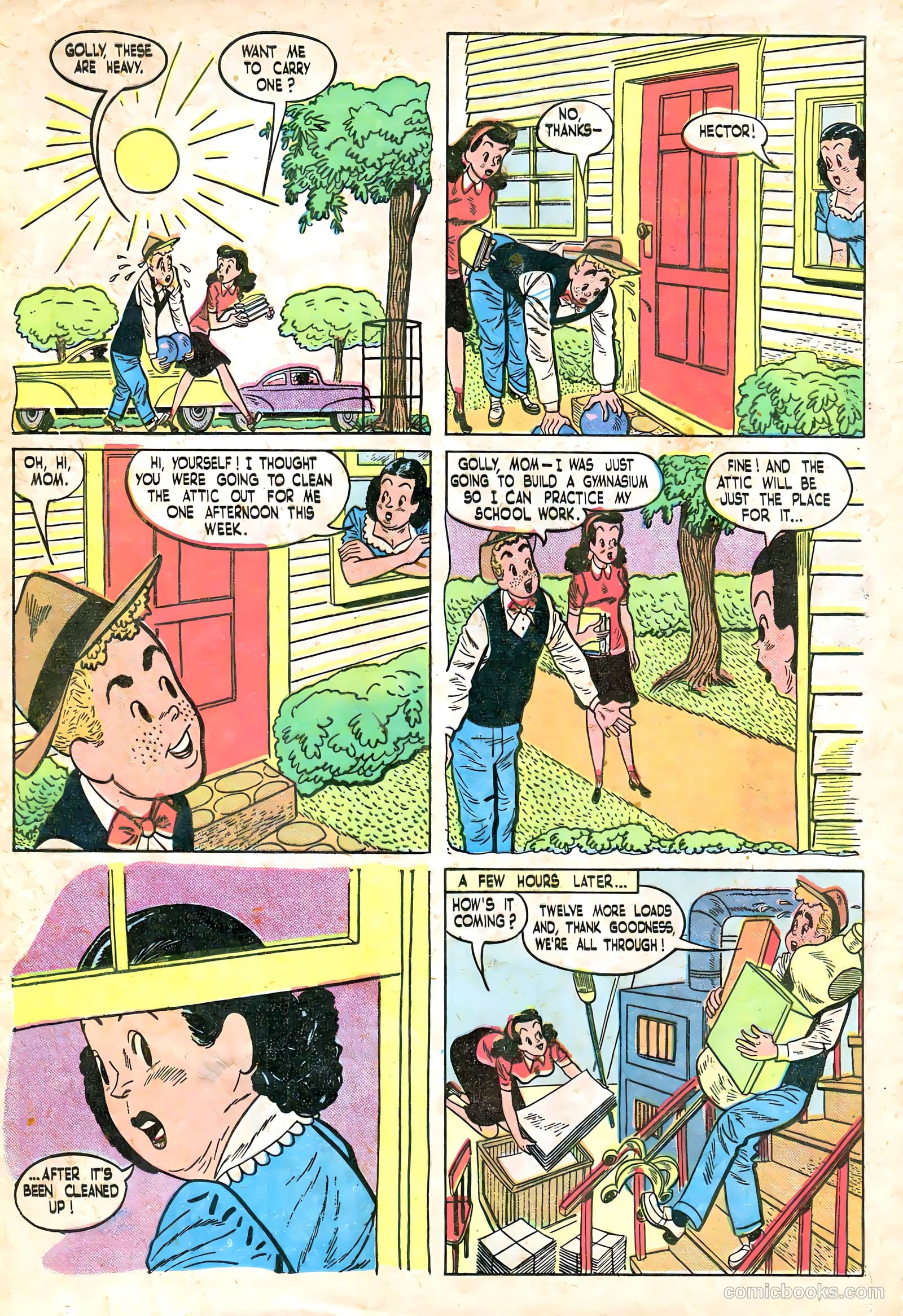 Calling All Boys #13 (1947) — page 12 of 36