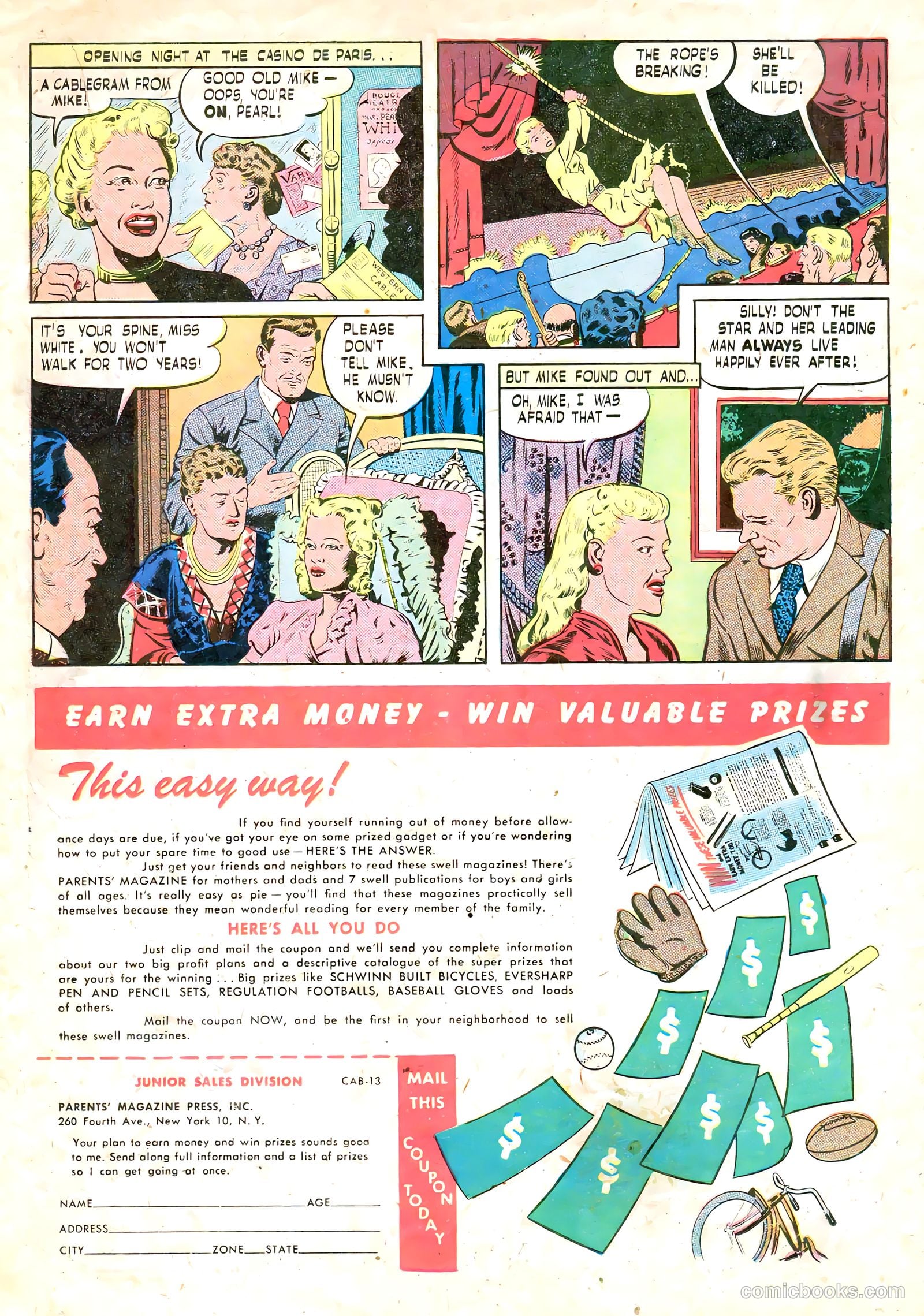 Calling All Boys #13 (1947) — page 18 of 36
