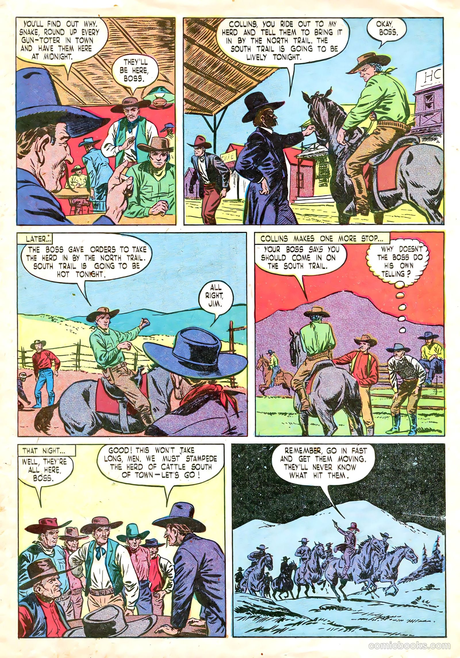 Calling All Boys #13 (1947) — page 21 of 36