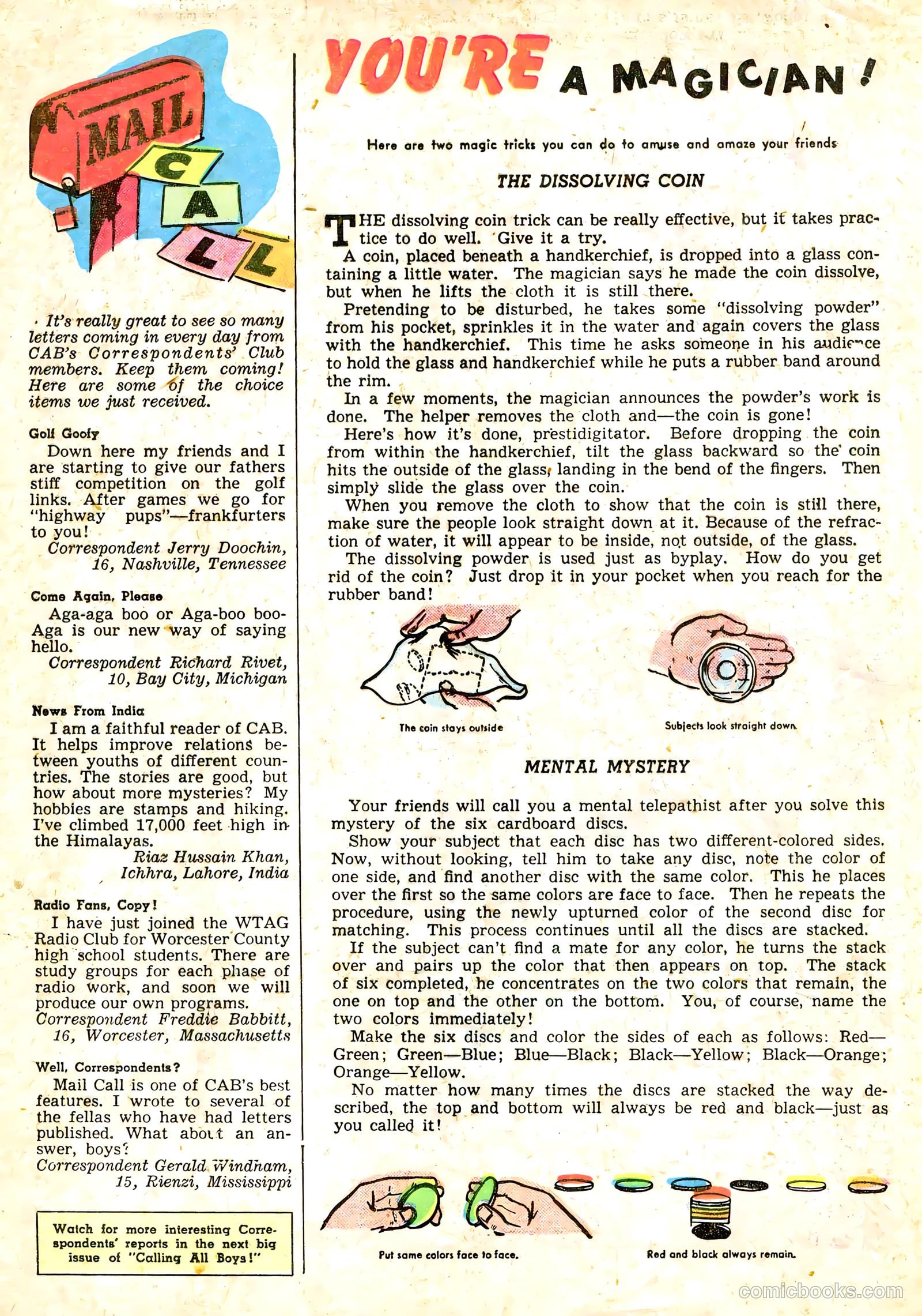 Calling All Boys #13 (1947) — page 25 of 36