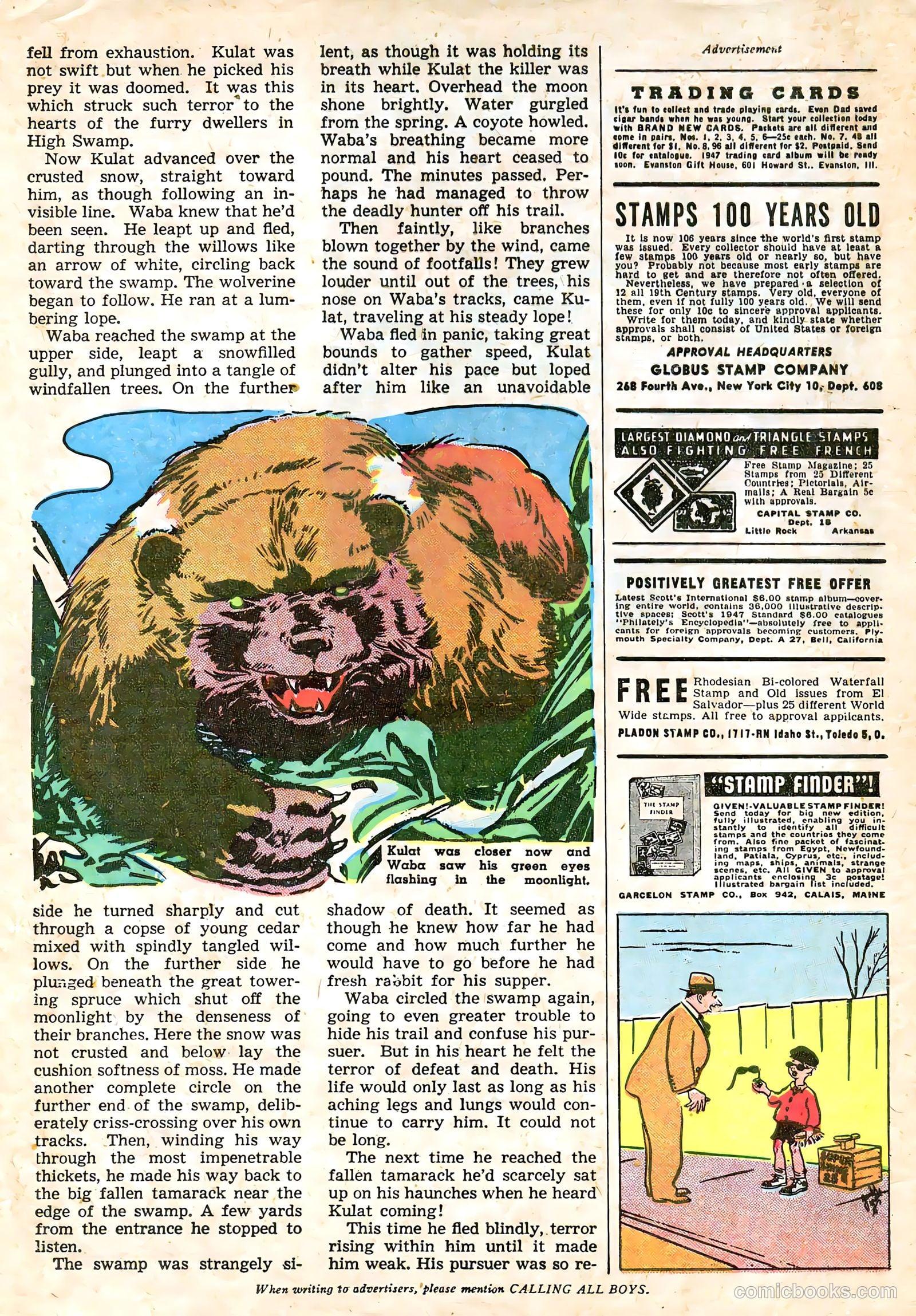 Calling All Boys #13 (1947) — page 28 of 36