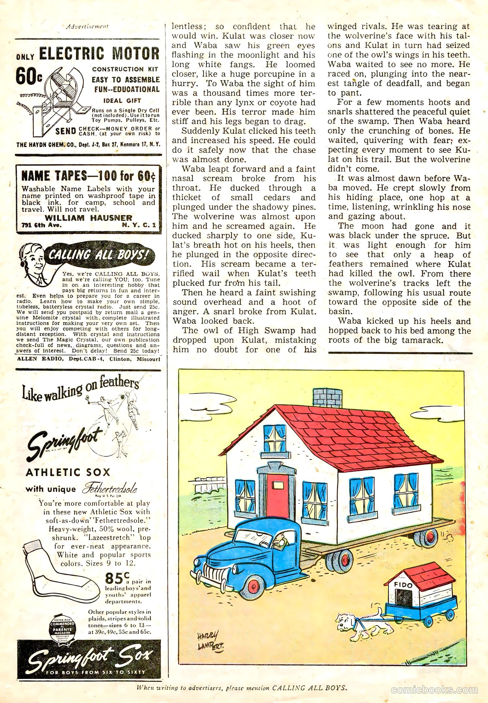 Calling All Boys #13 (1947) — page 29 of 36