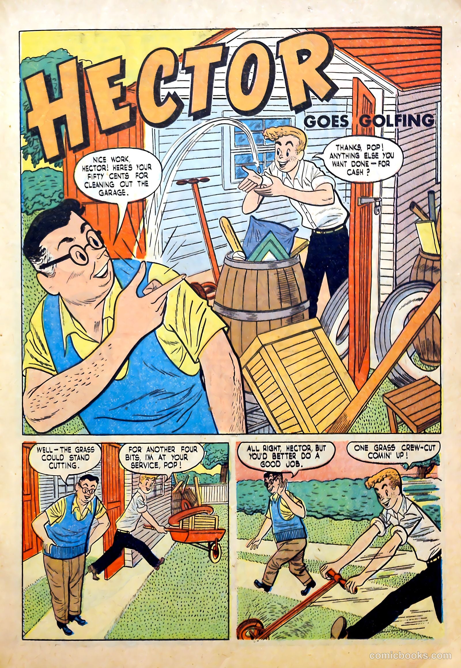 Calling All Boys #14 (1947) — page 17 of 37