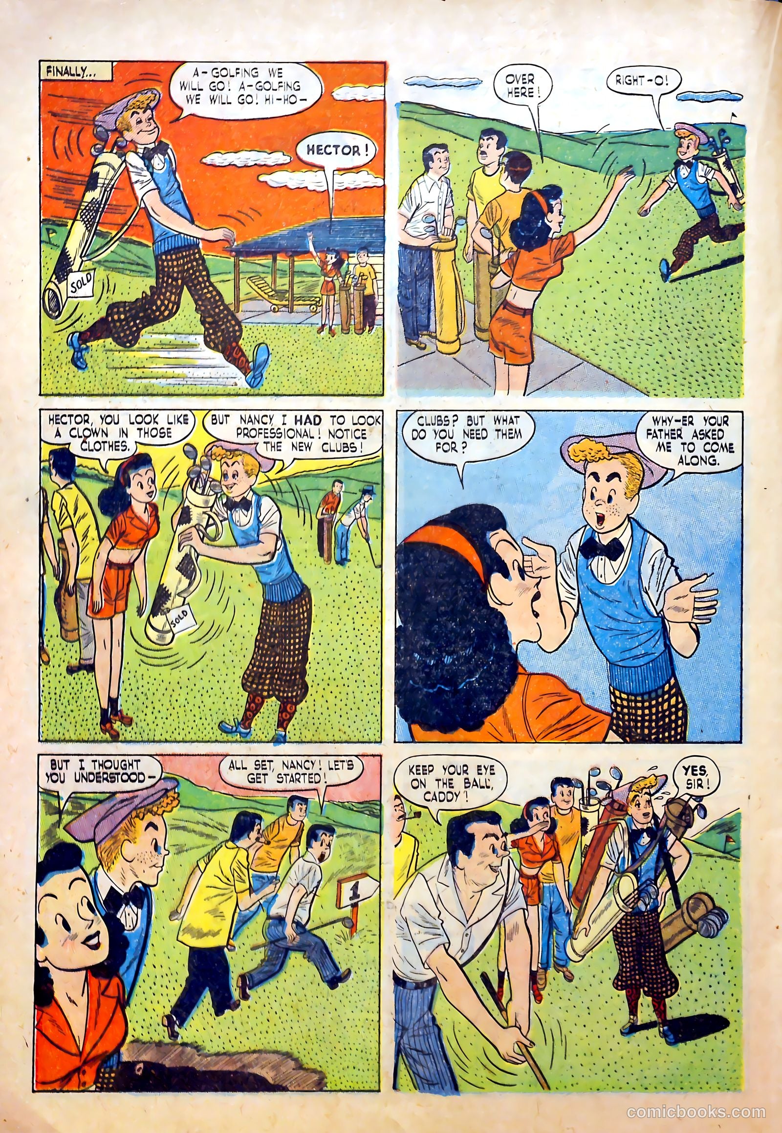 Calling All Boys #14 (1947) — page 20 of 37
