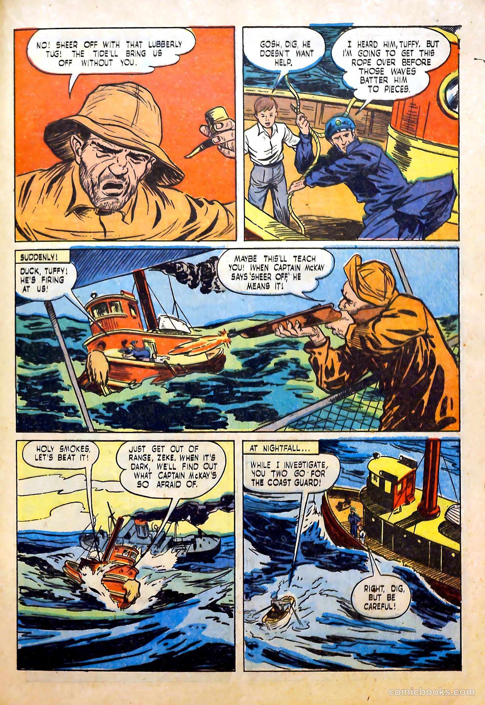 Calling All Boys #14 (1947) — page 23 of 37