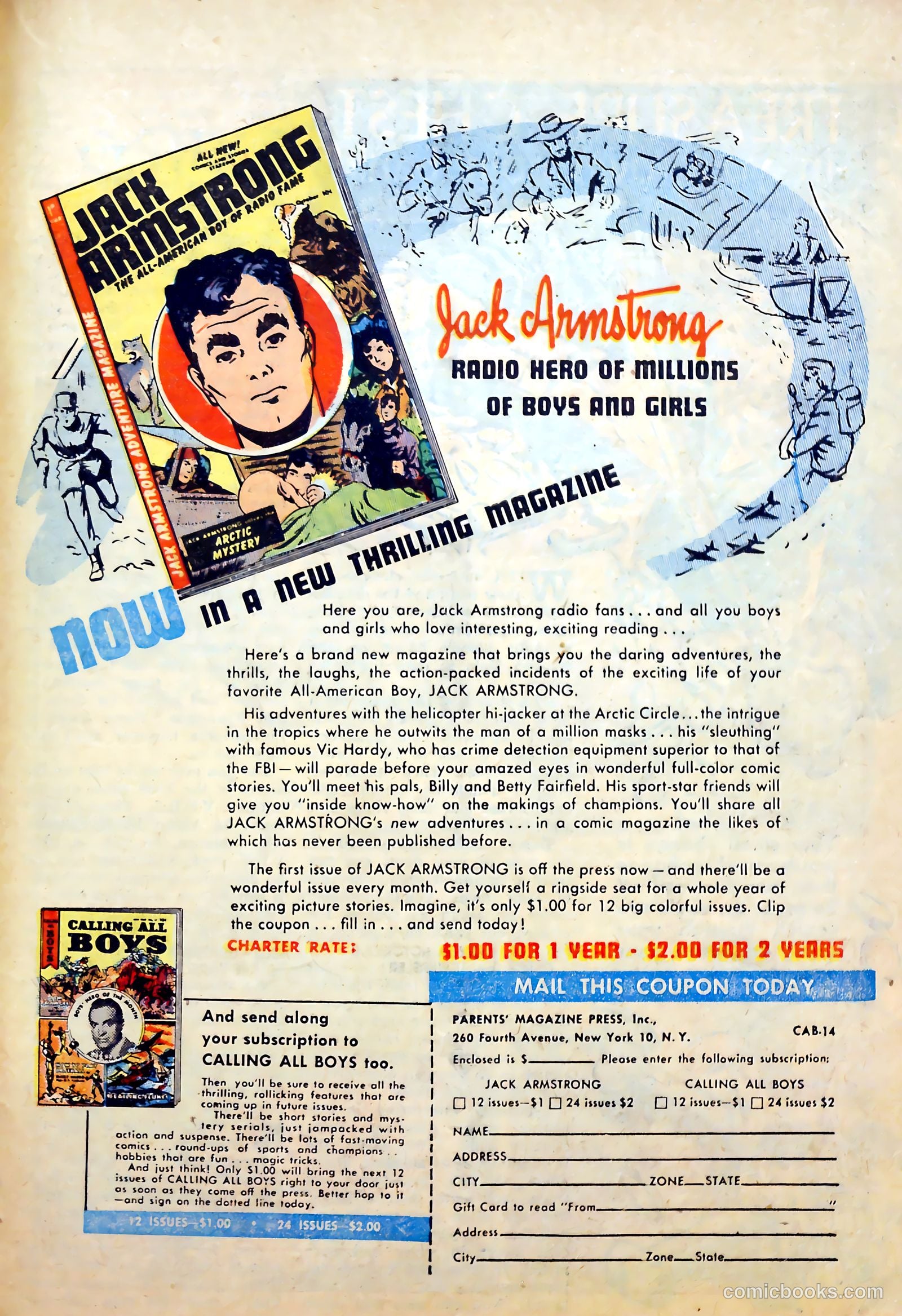 Calling All Boys #14 (1947) — page 27 of 37