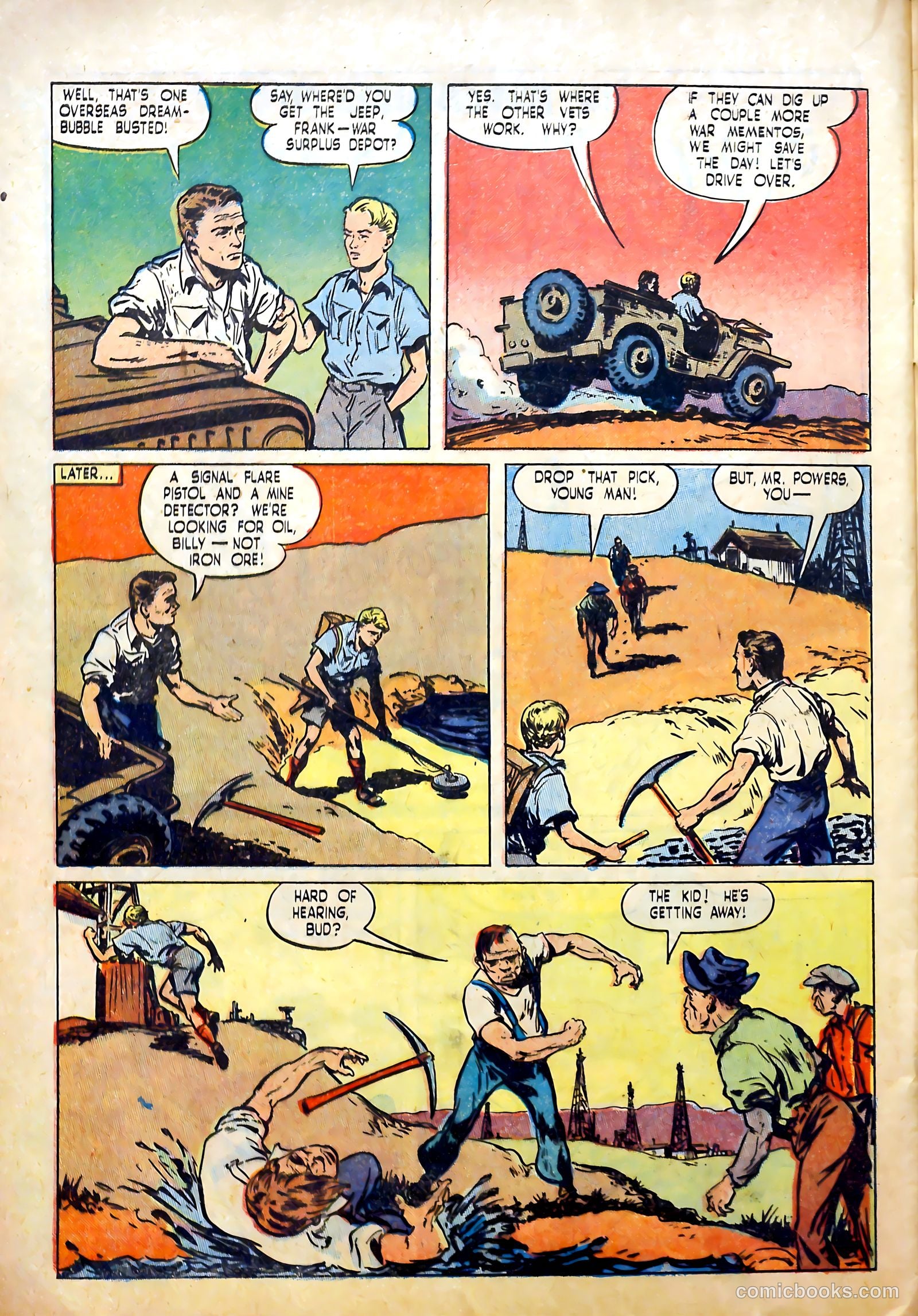 Calling All Boys #14 (1947) — page 30 of 37