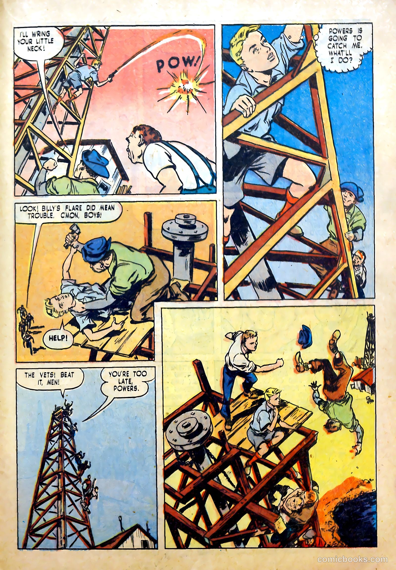Calling All Boys #14 (1947) — page 31 of 37