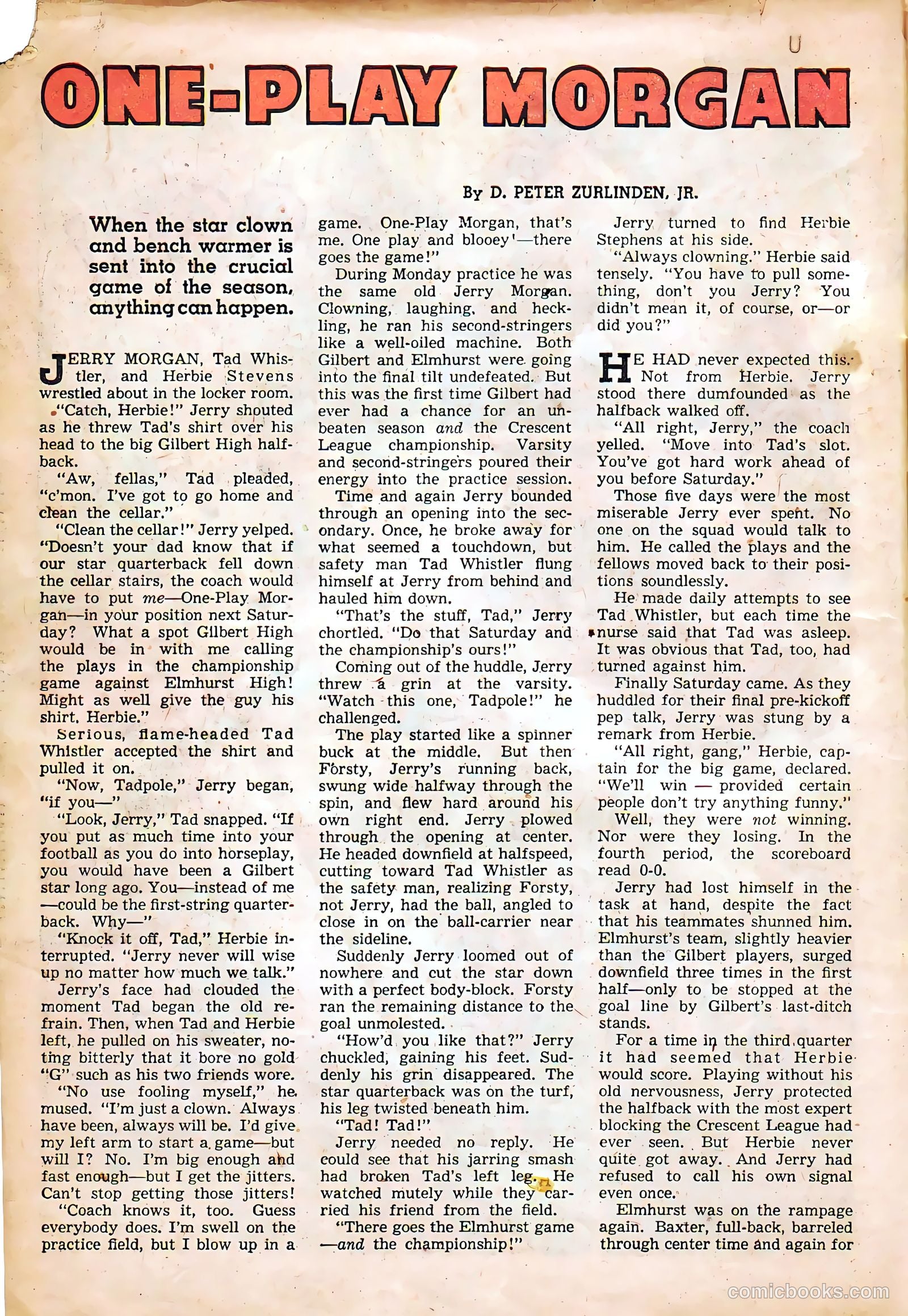 Calling All Boys #15 (1948) — page 10 of 38