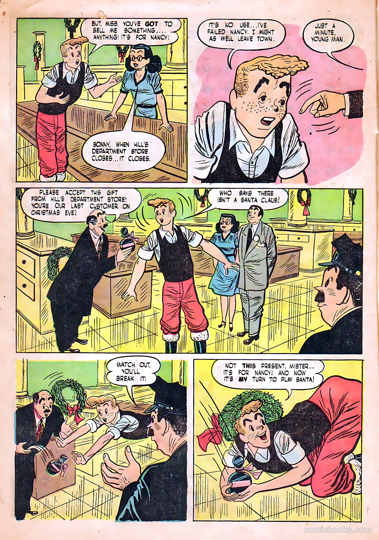Calling All Boys #15 (1948) — page 16 of 38