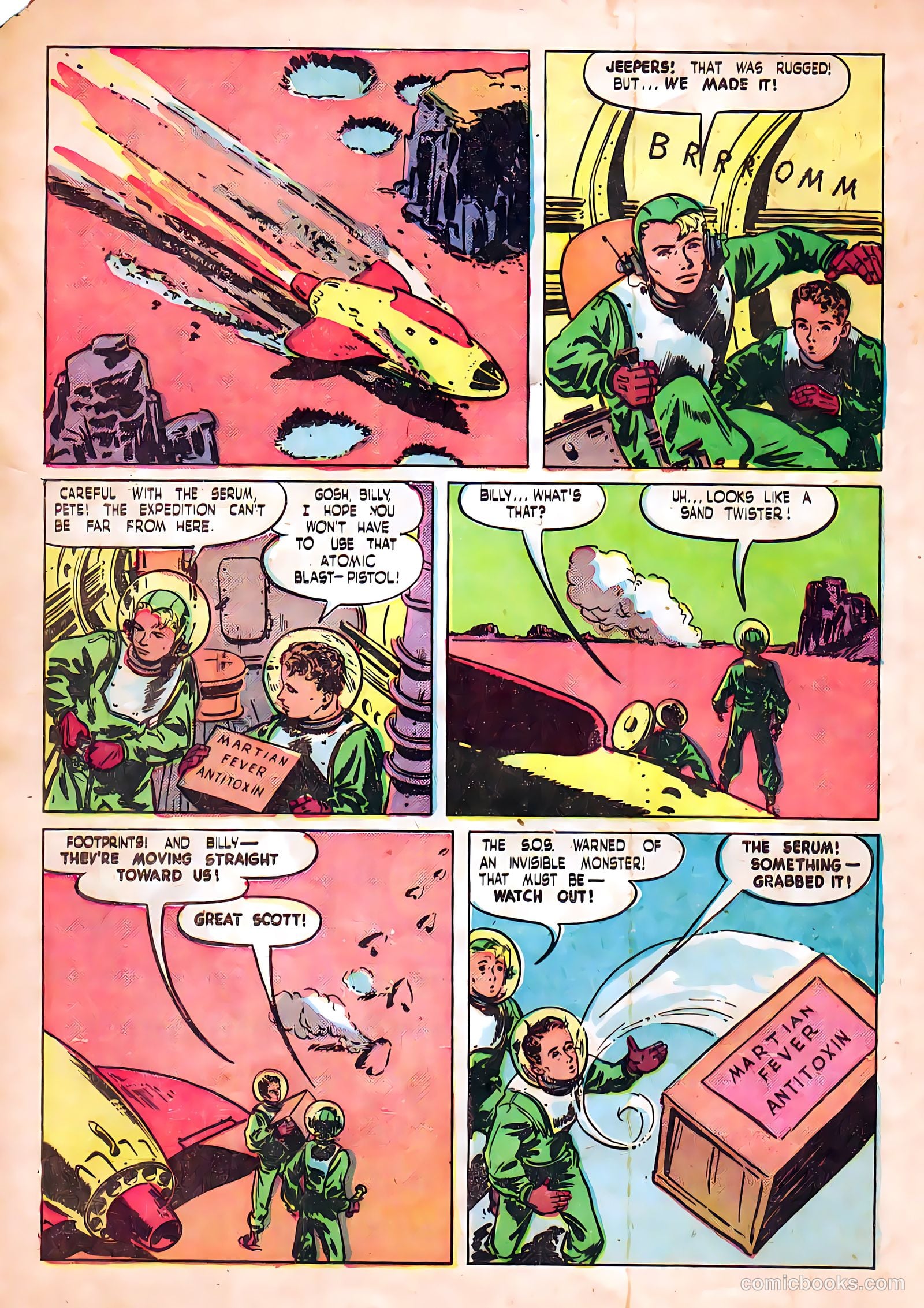 Calling All Boys #15 (1948) — page 23 of 38