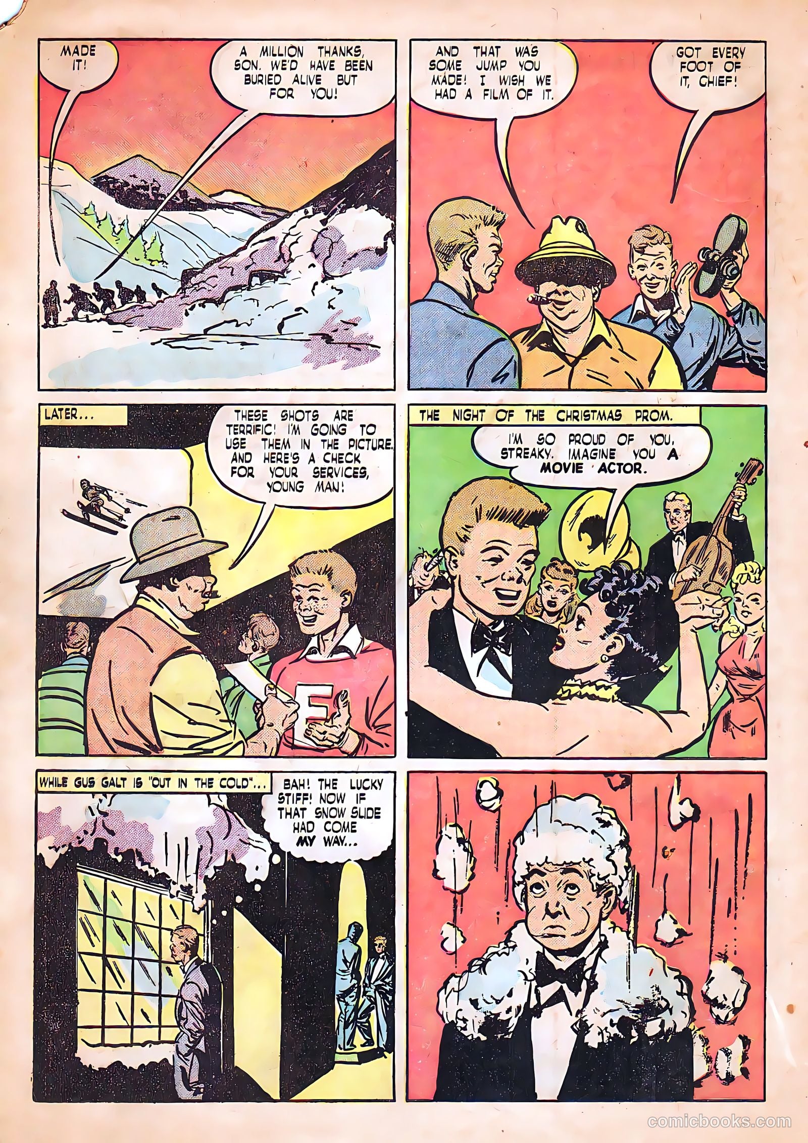 Calling All Boys #15 (1948) — page 34 of 38