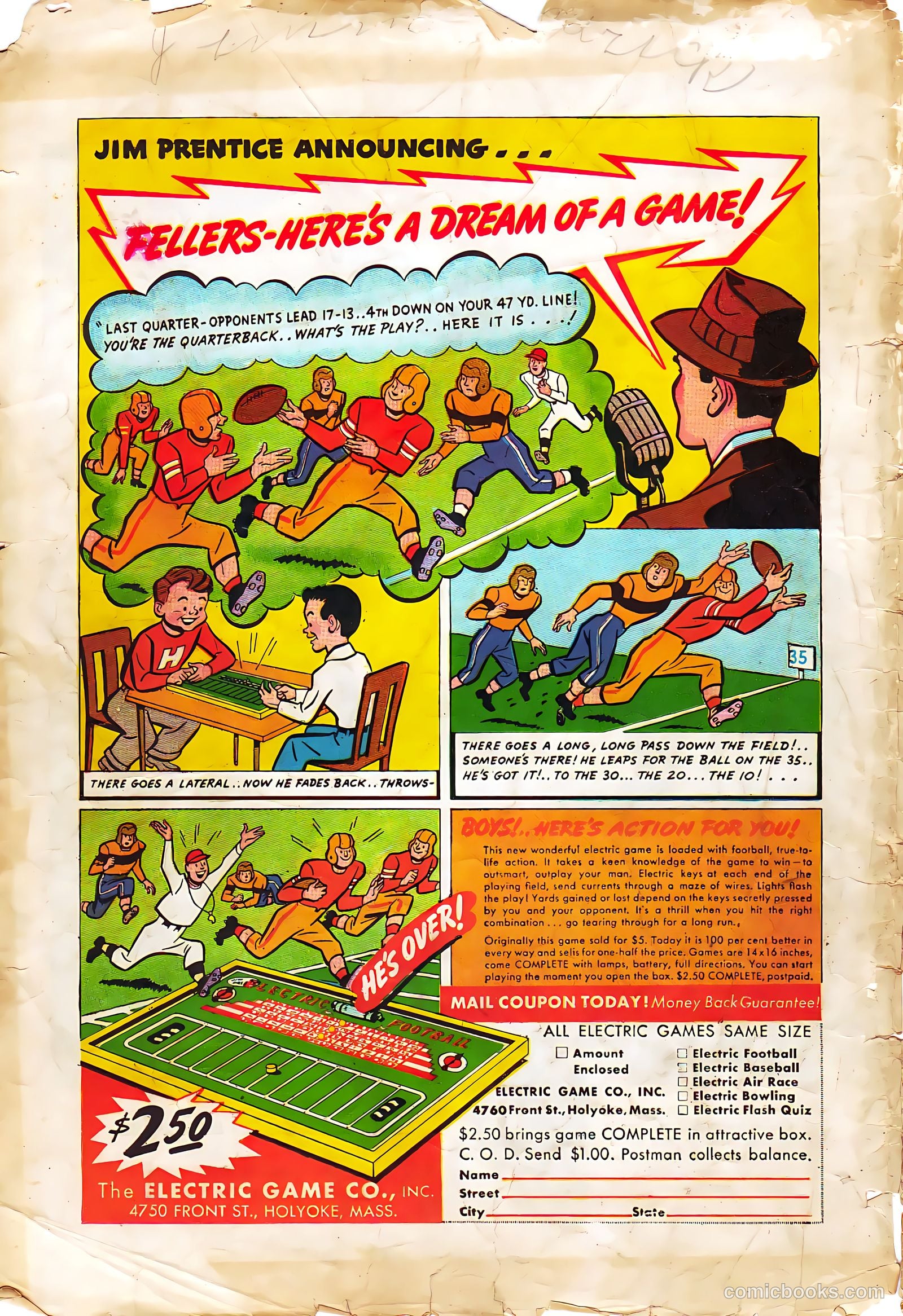 Calling All Boys #15 (1948) — page 38 of 38