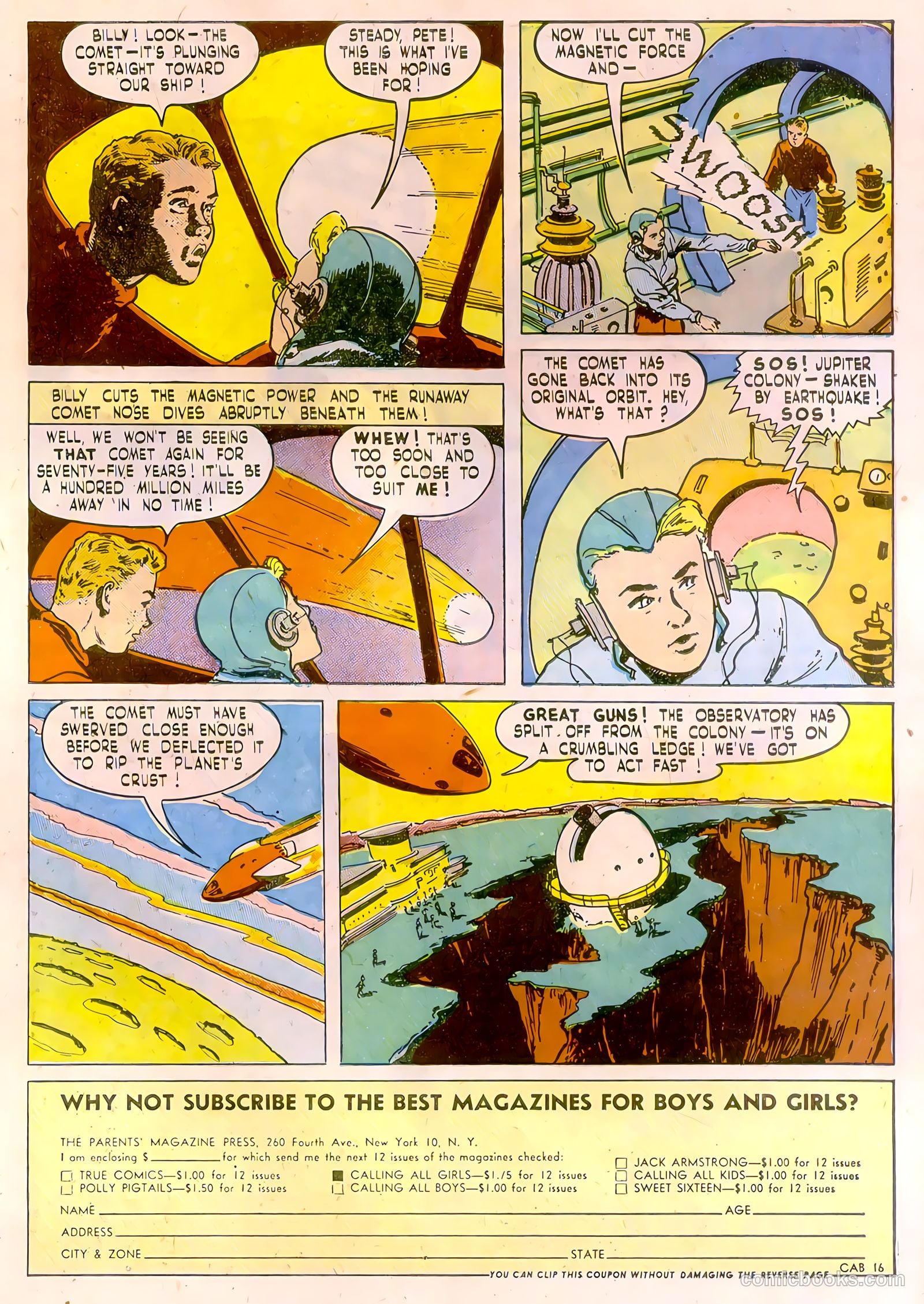Calling All Boys #16 (1948) — page 15 of 36