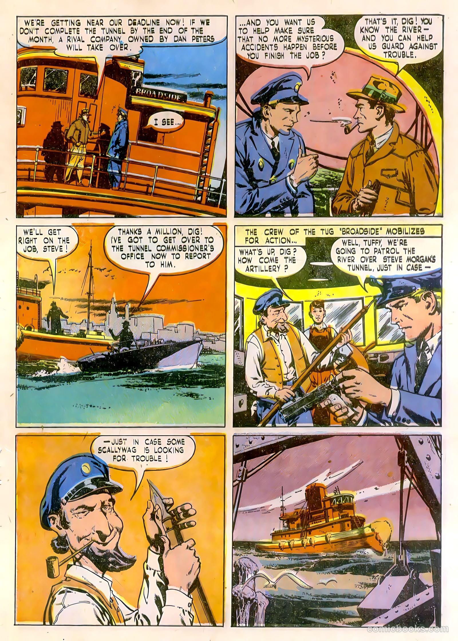 Calling All Boys #16 (1948) — page 21 of 36