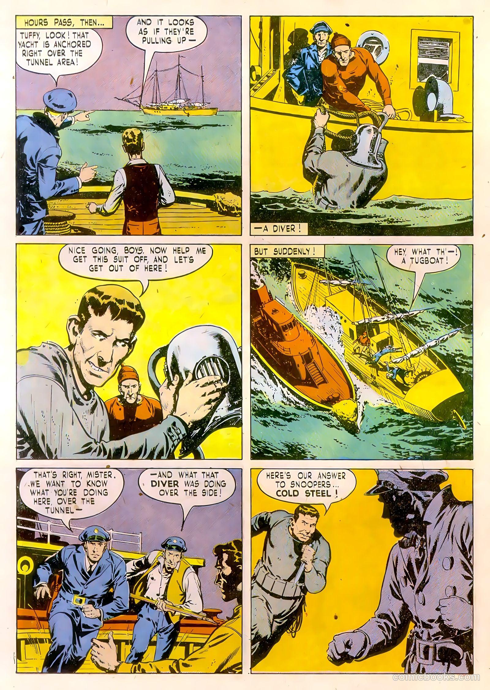 Calling All Boys #16 (1948) — page 22 of 36