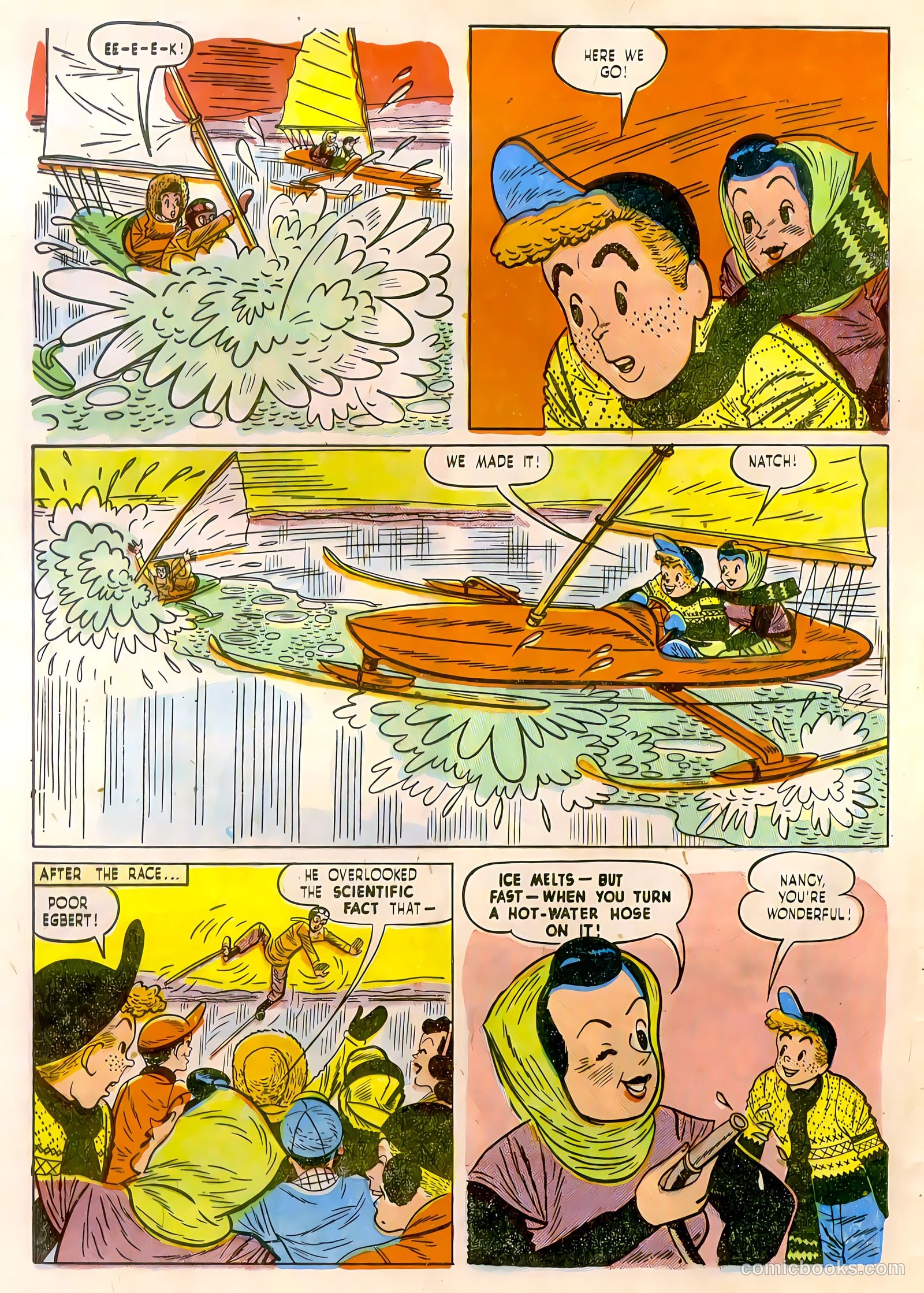 Calling All Boys #16 (1948) — page 32 of 36