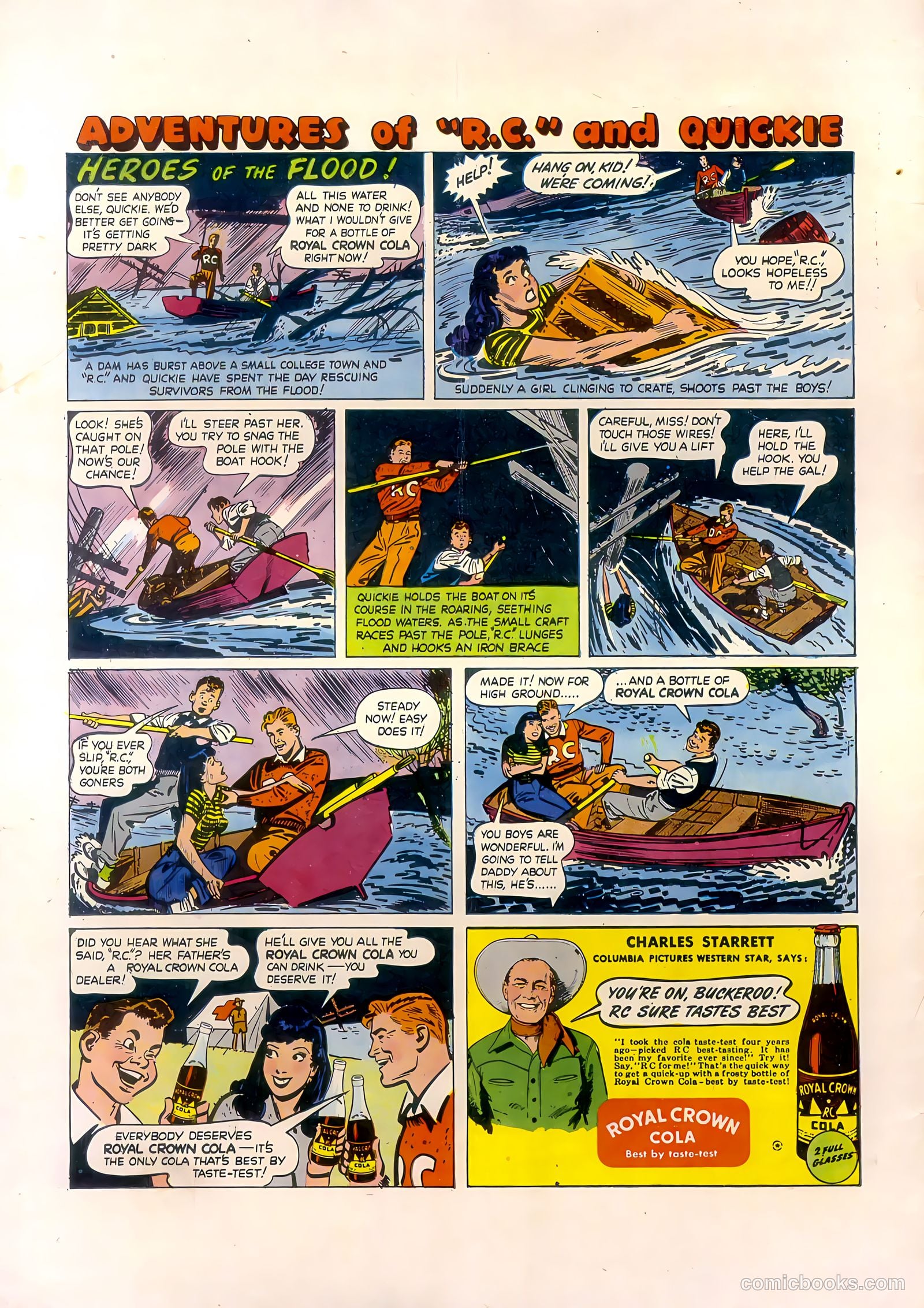 Calling All Boys #16 (1948) — page 36 of 36