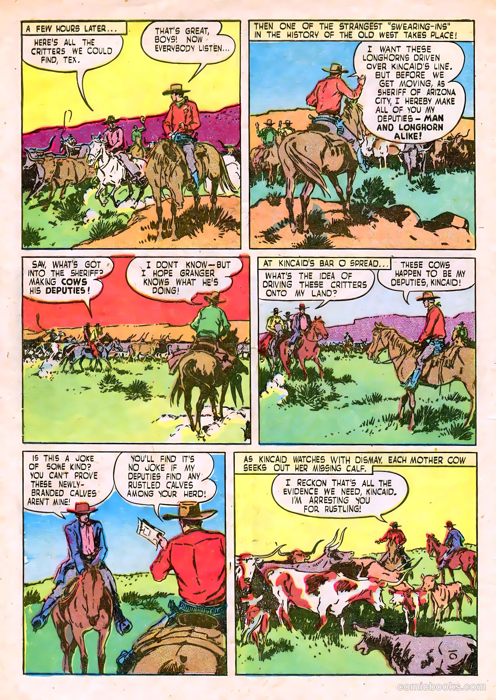 Calling All Boys #17 (1948) — page 8 of 36