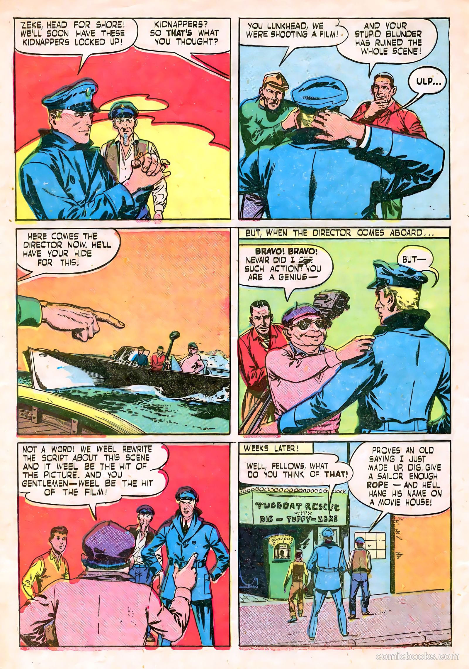 Calling All Boys #17 (1948) — page 16 of 36