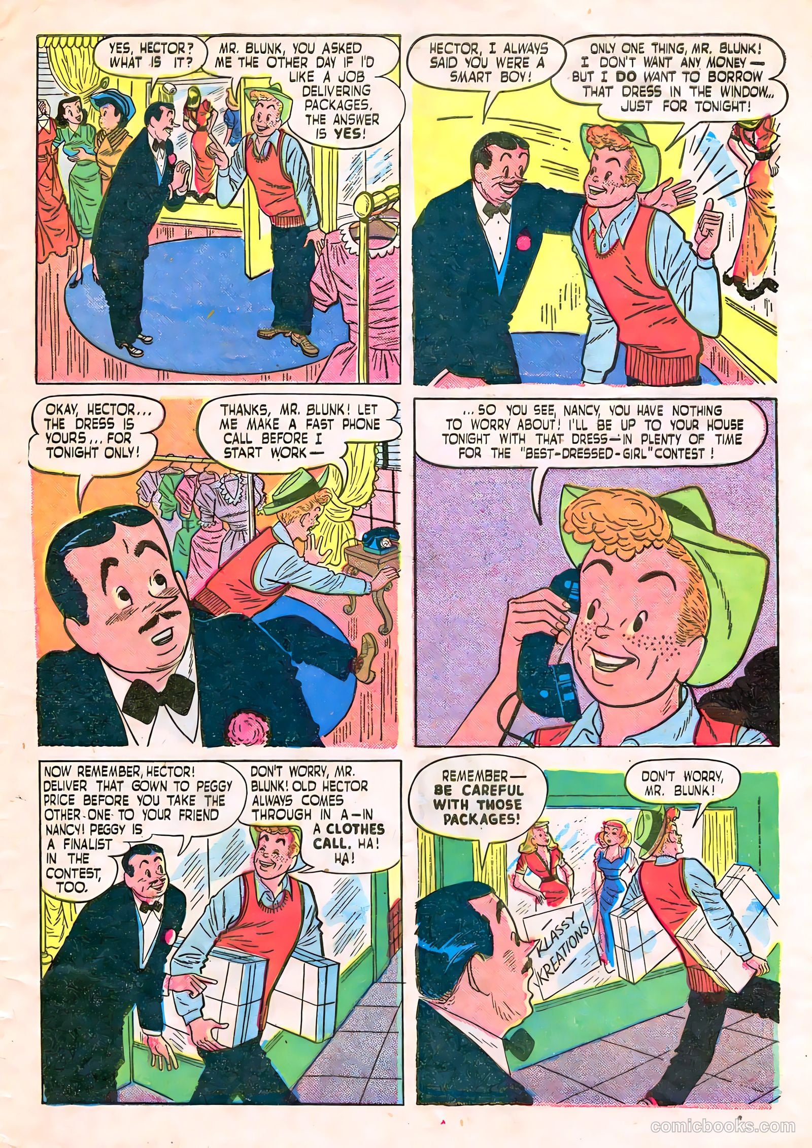 Calling All Boys #17 (1948) — page 29 of 36